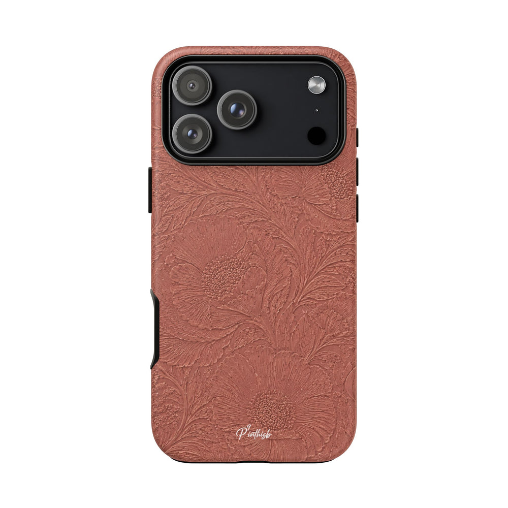 Embossed Floral Tough Case