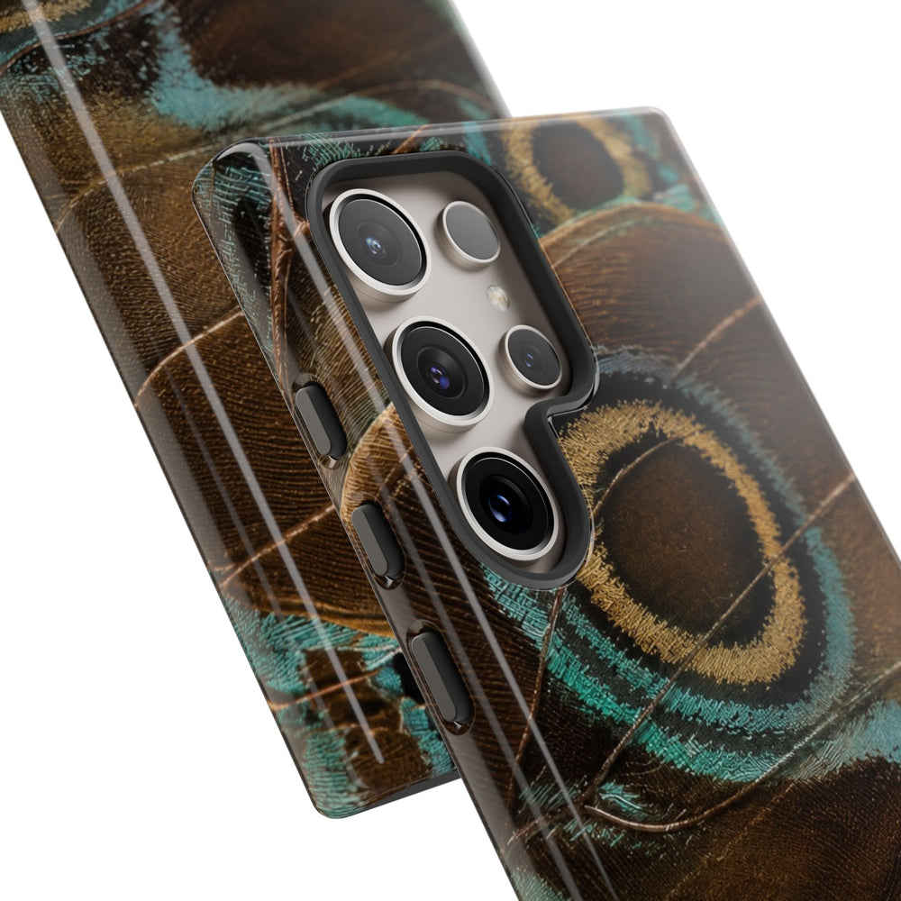 Peacock Feather Pattern Tough Case