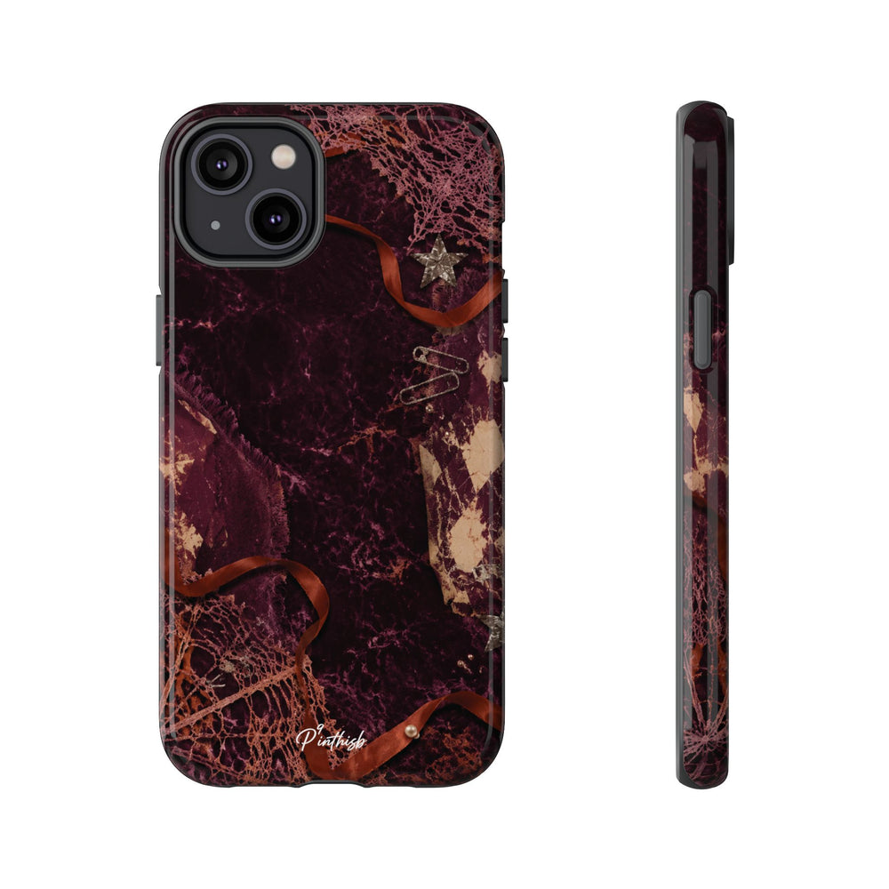 Dark Maroon Vintage Tough Case