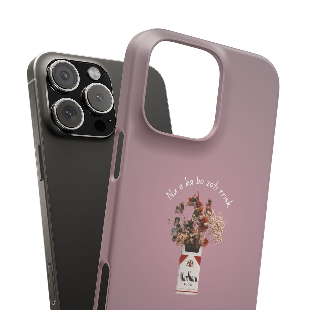 "Na e ka bo zoti rrisk." Snap Phone Case