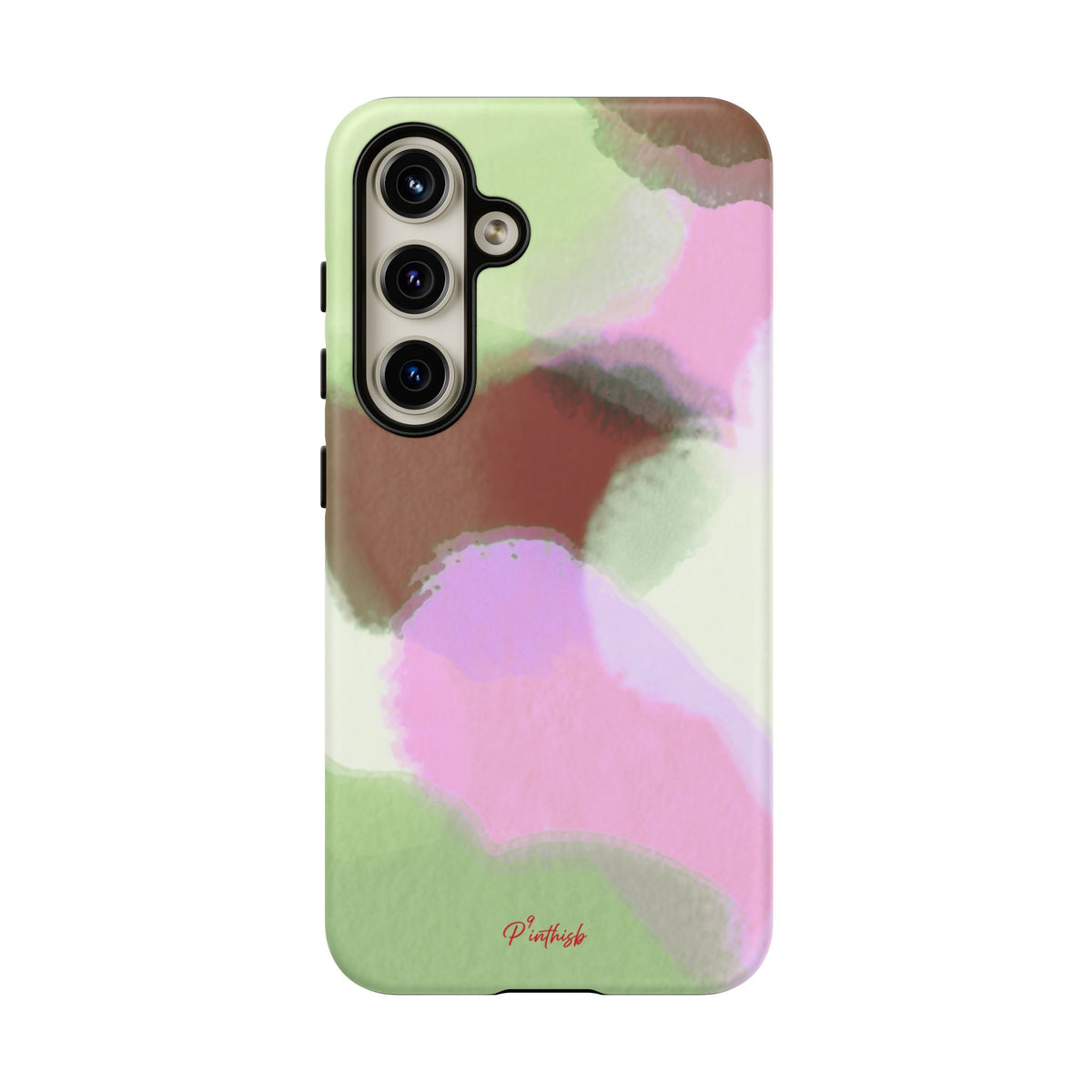 Abstract Pastel Camouflage Tough Phone Case