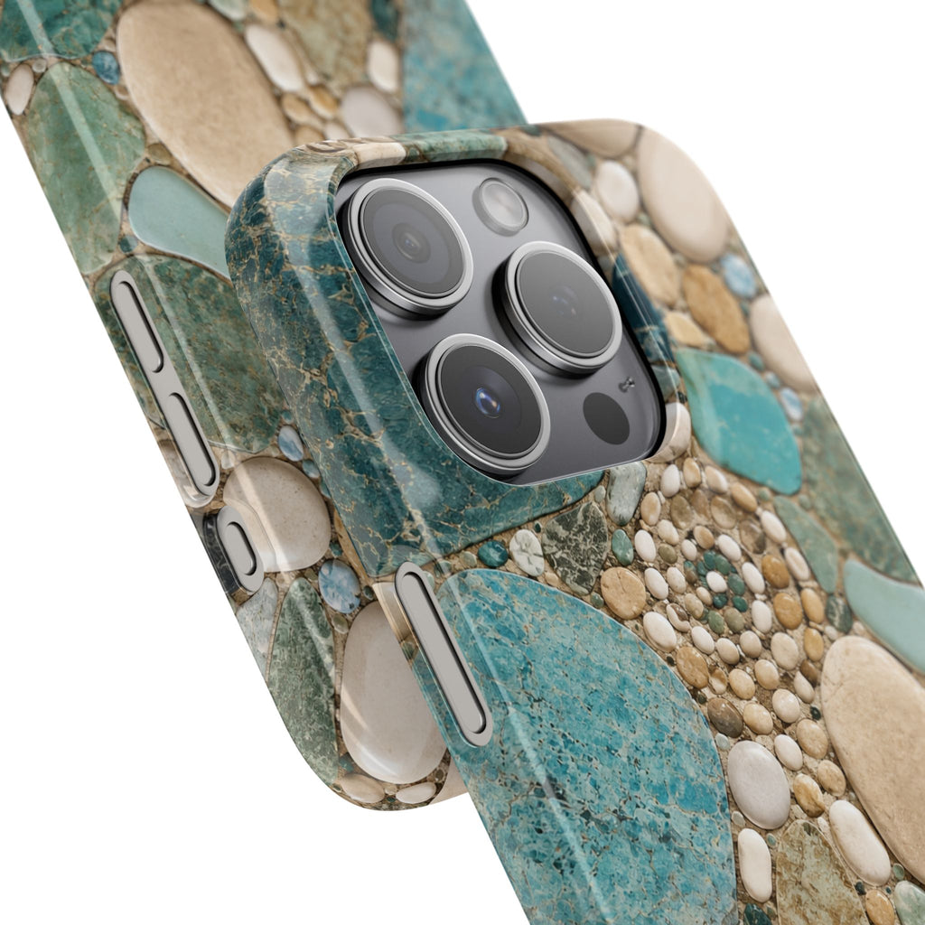 Sea Glass Mosaic Snap Case