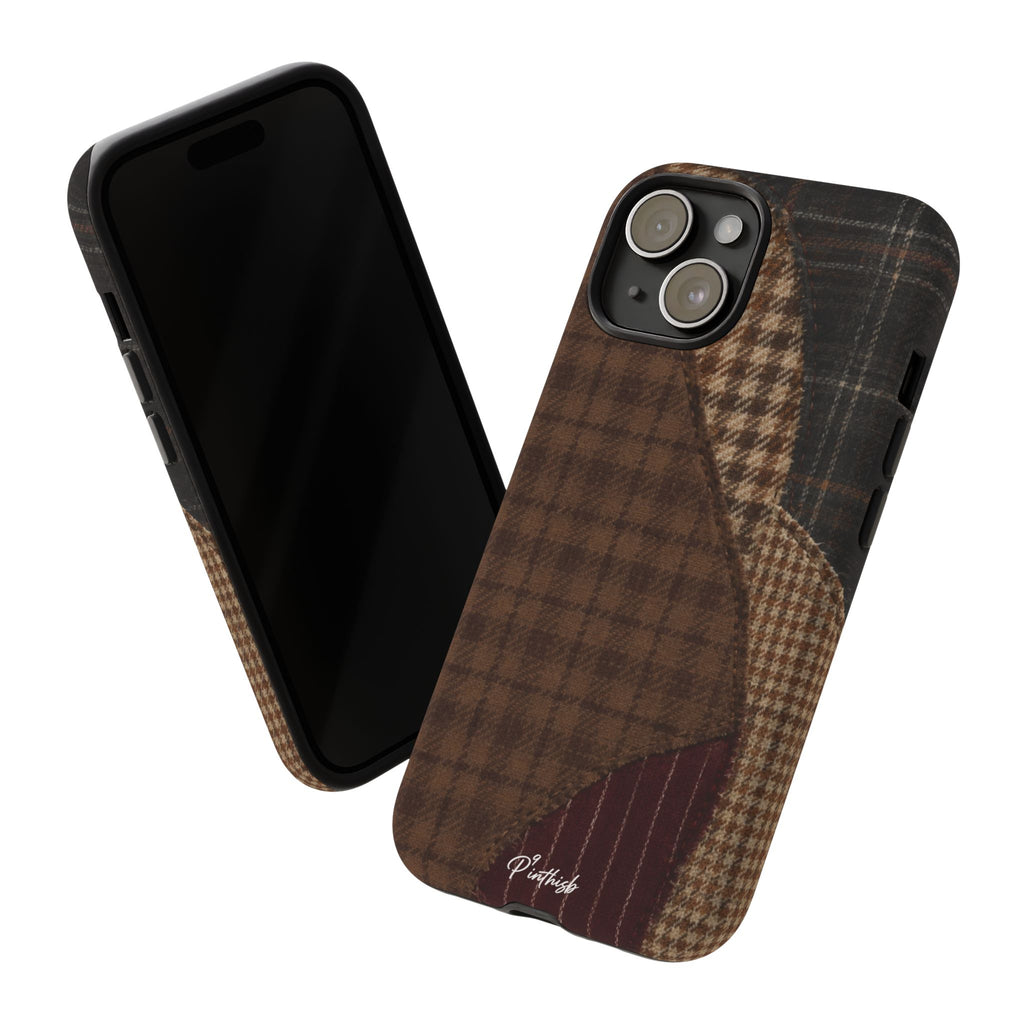 Rustic Brown Retro Tough Case