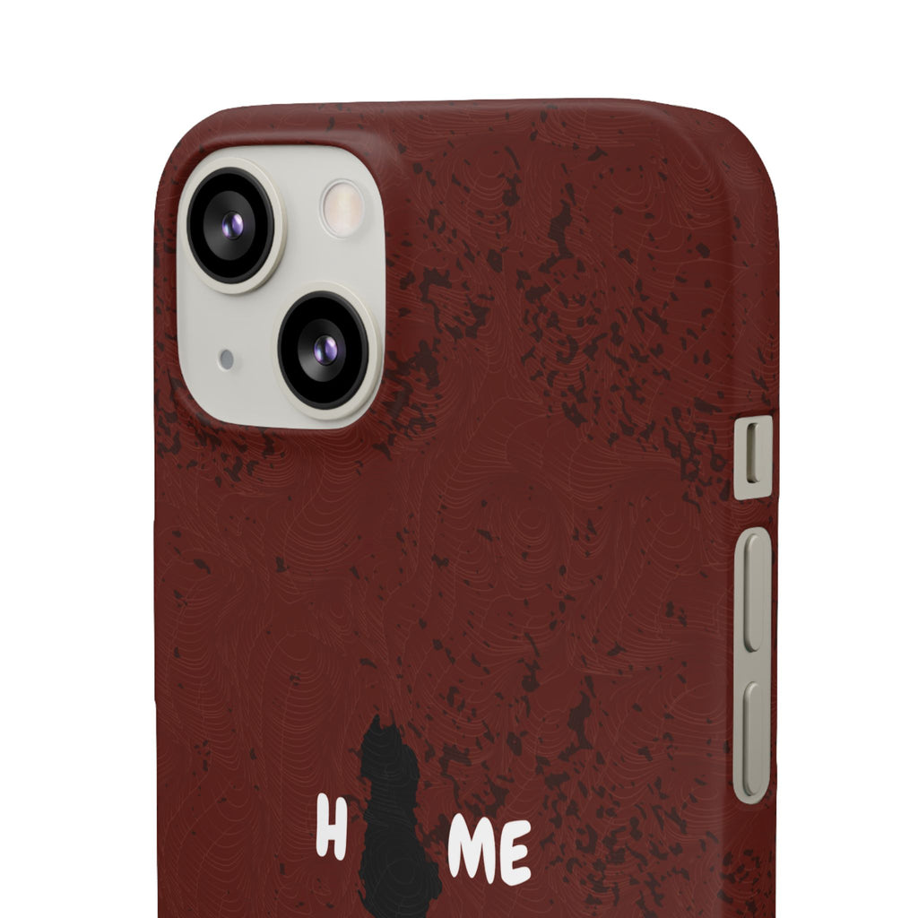 "HOME" Albania Snap Case