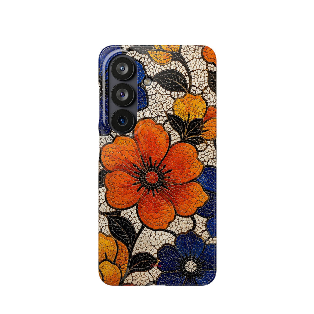 Floral Mosaic Snap Case