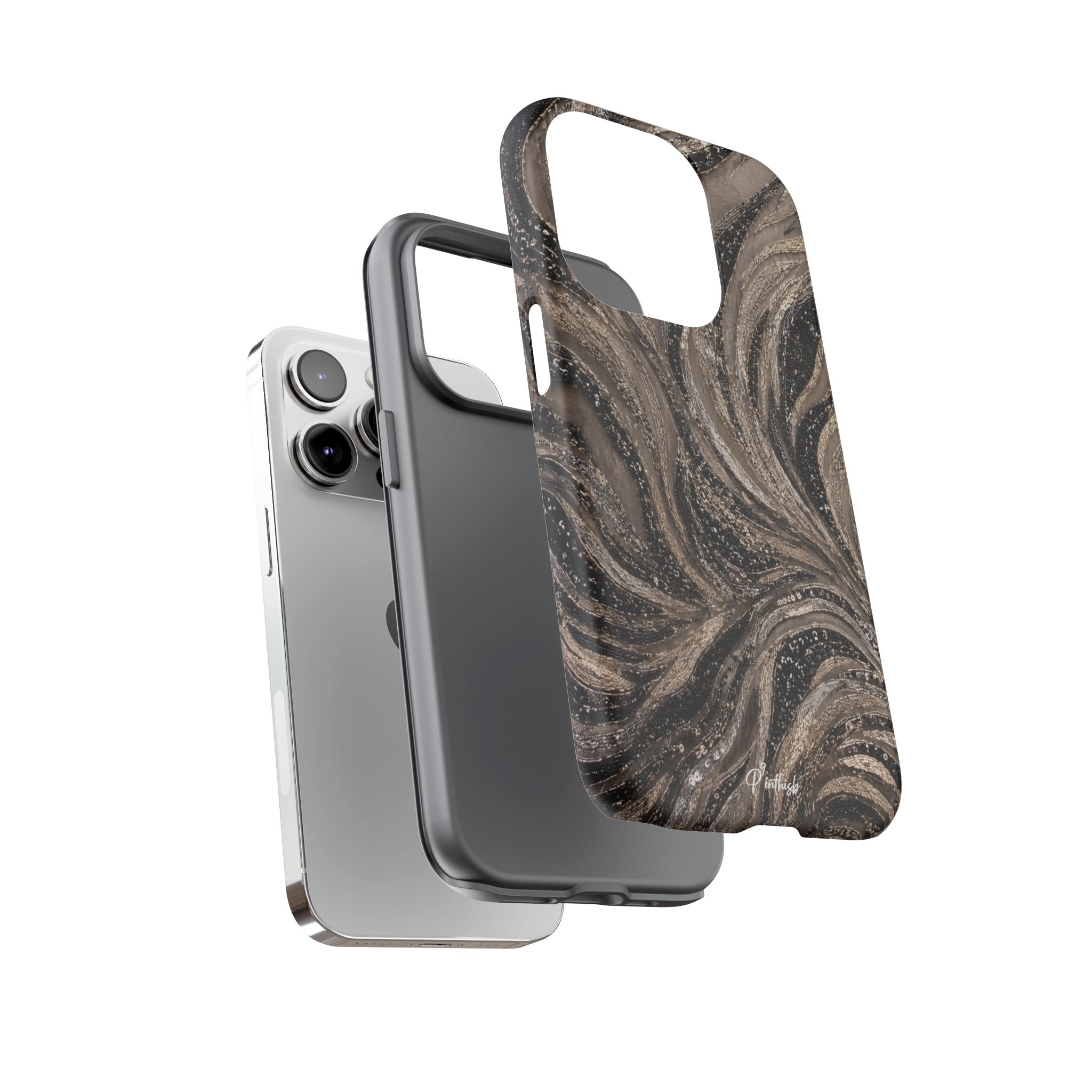Neutral Swirl Protective Tough Case