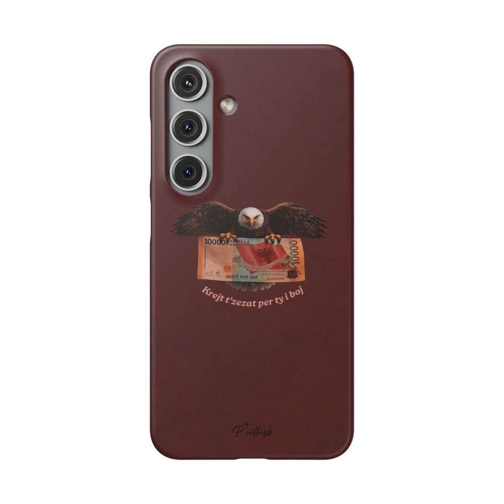 "Krejt t'zezat per ty i boj" Snap Case