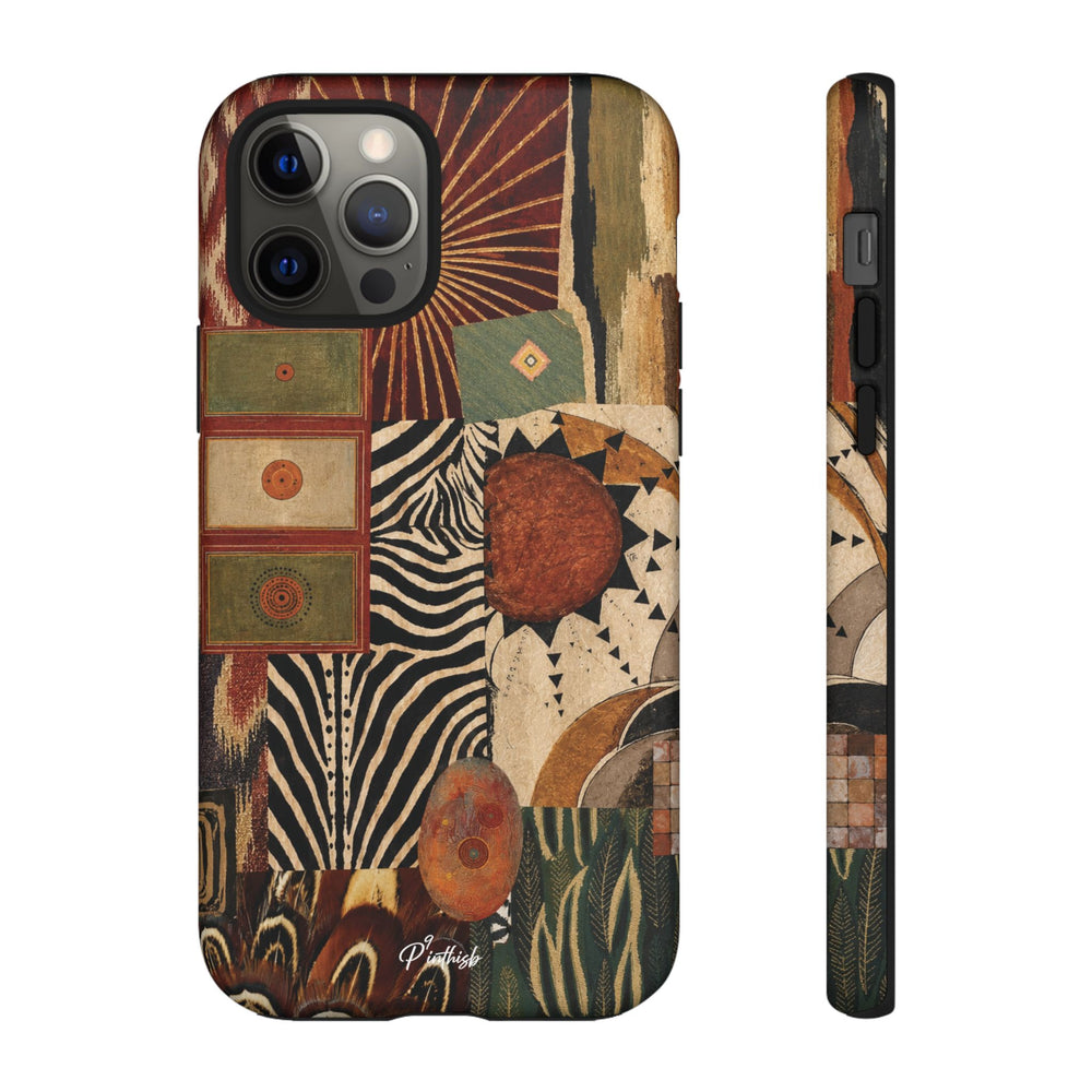 Abstract Boho Collage Tough Case