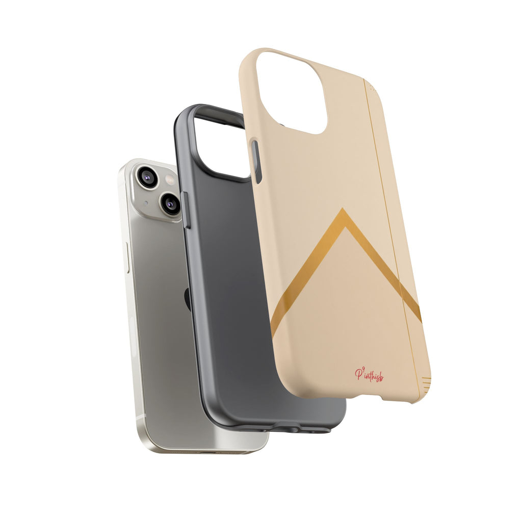Gold Malboro Inspired Tough Phone Case