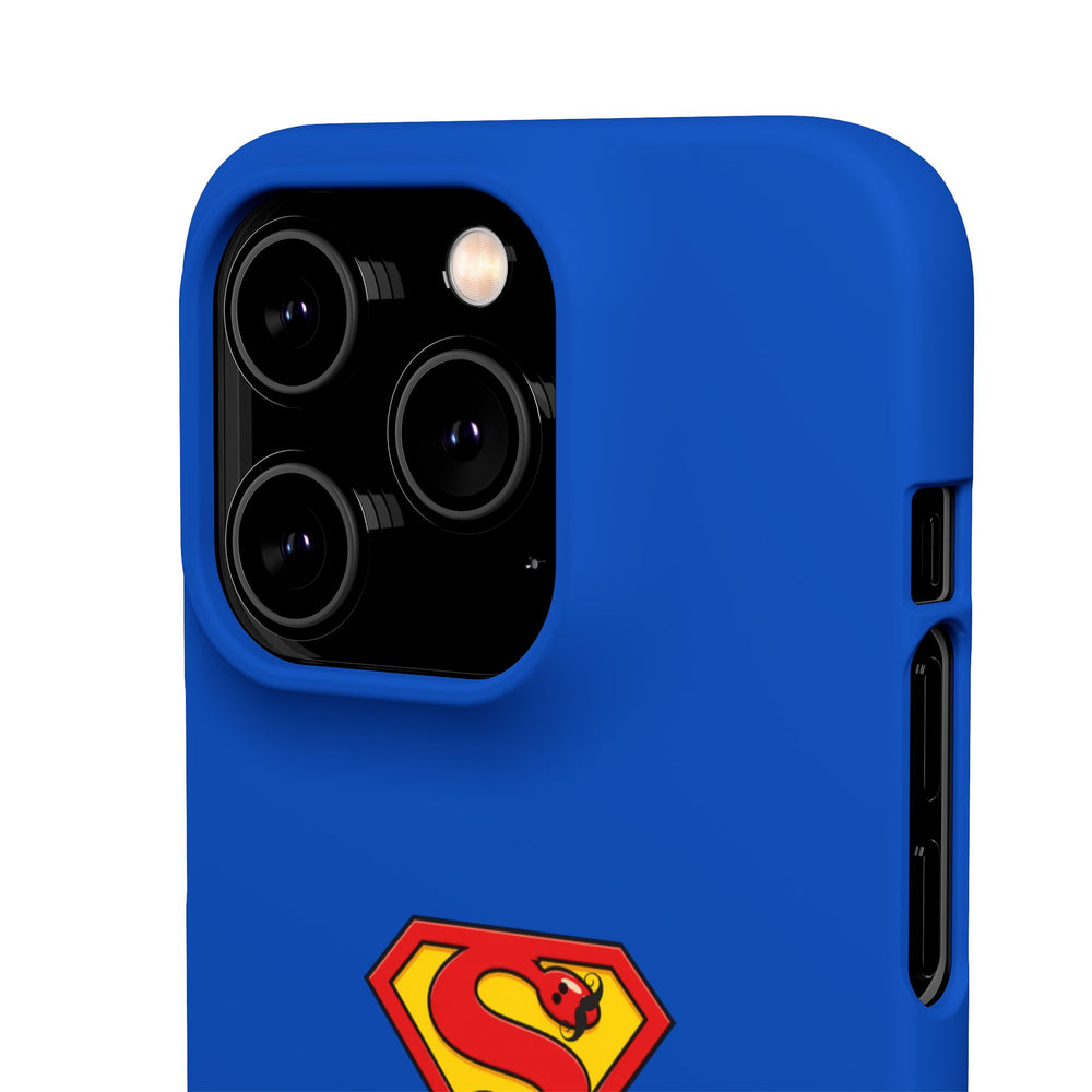 "SPERMAN" Parody Logo Snap Phone Case