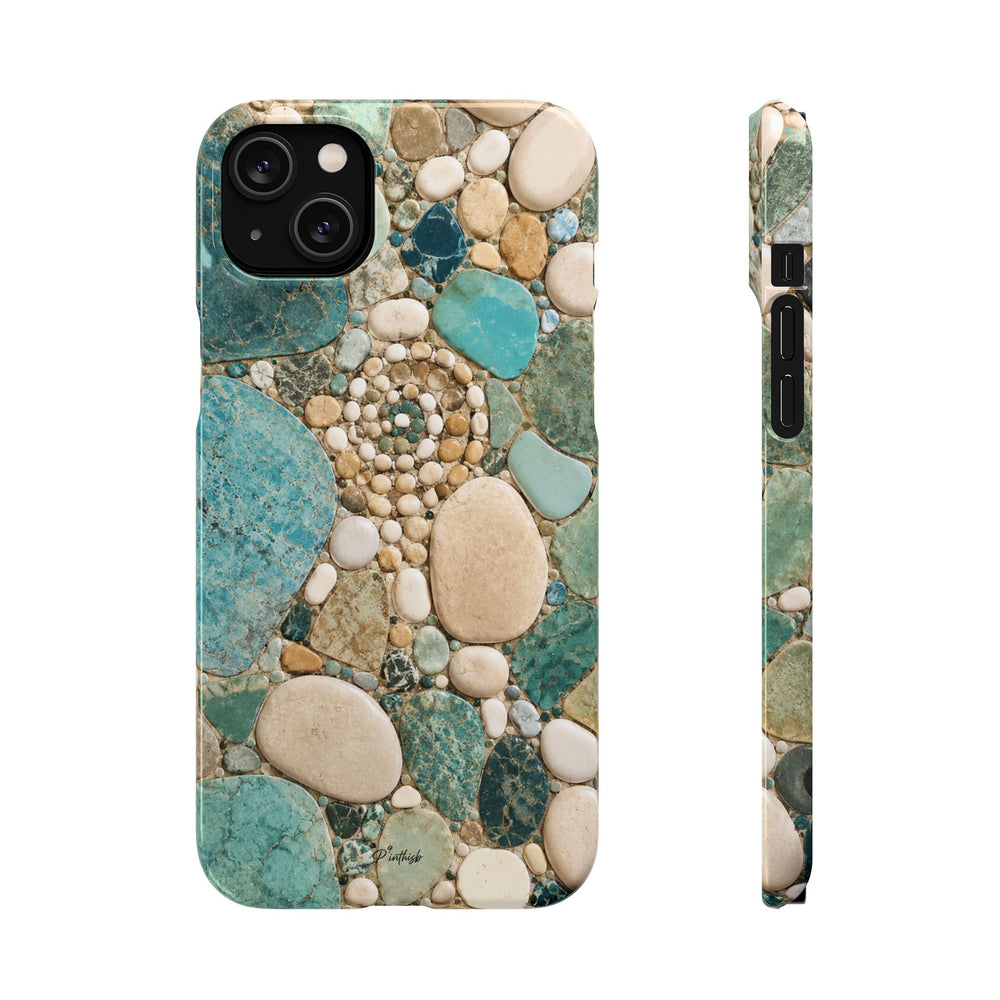 Sea Glass Mosaic Snap Case