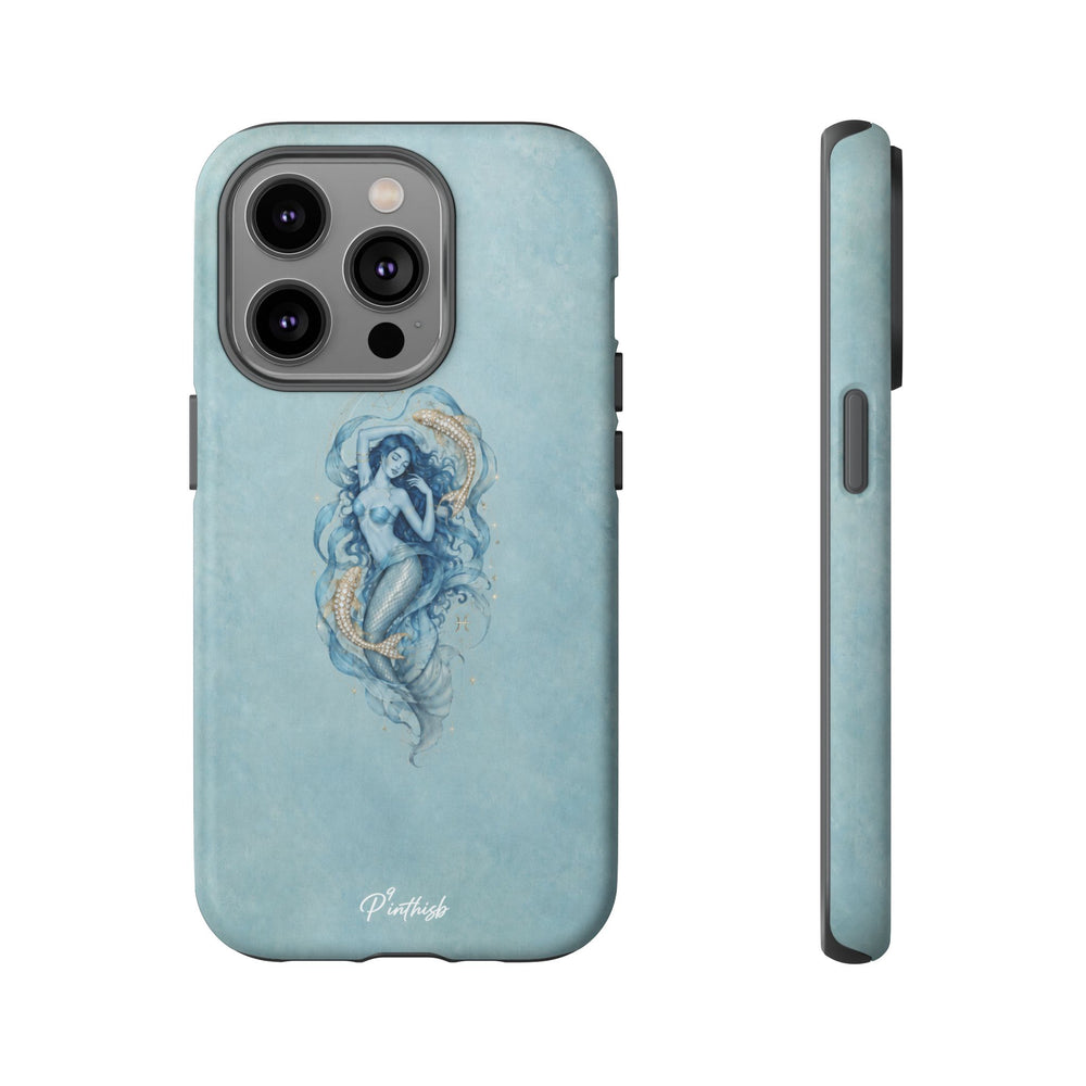 Pisces Zodiac Glitter Phone Case