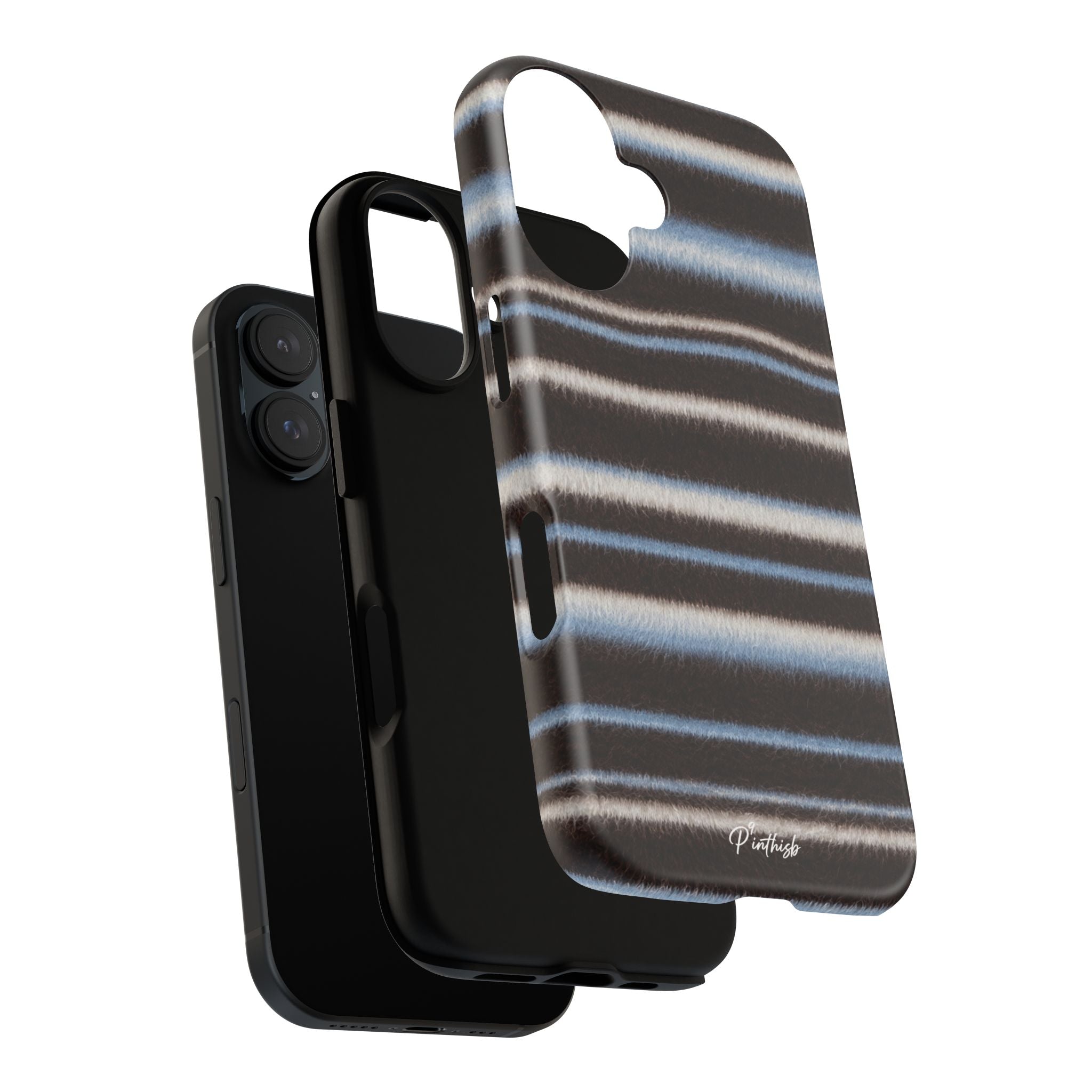 Striped Wave Tough Case