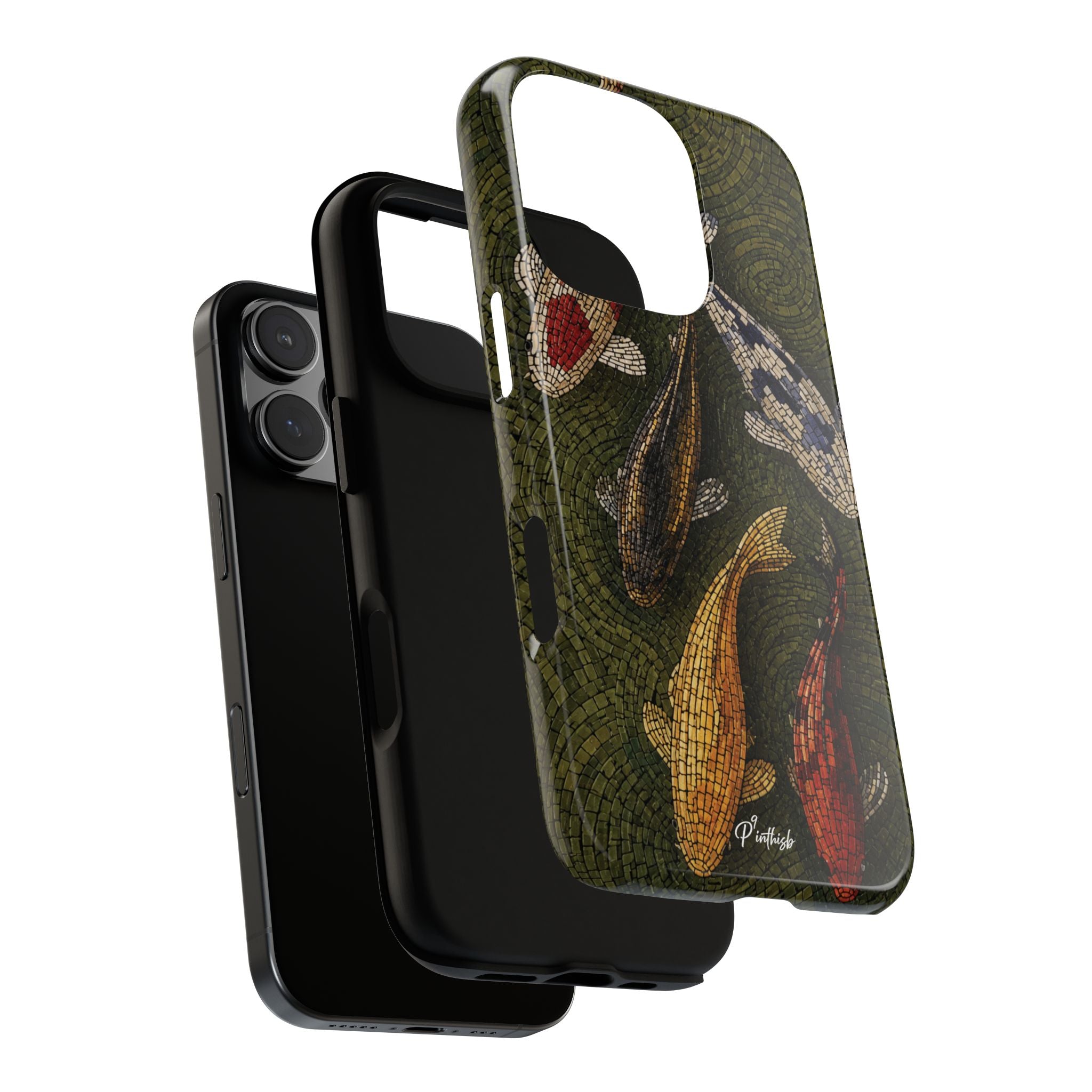 Fish Pond Tough Phone Case