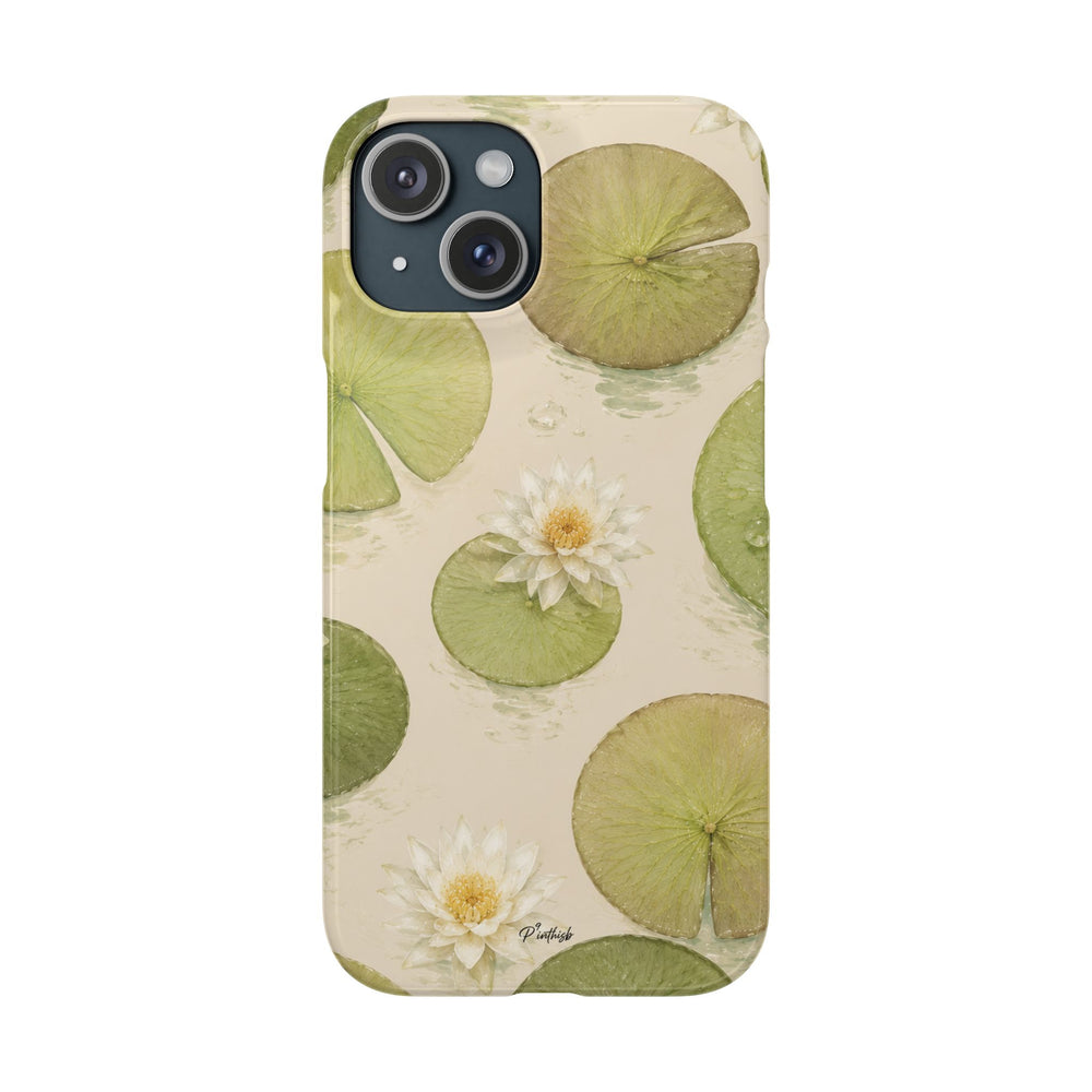 Water Lily Snap Phone Case