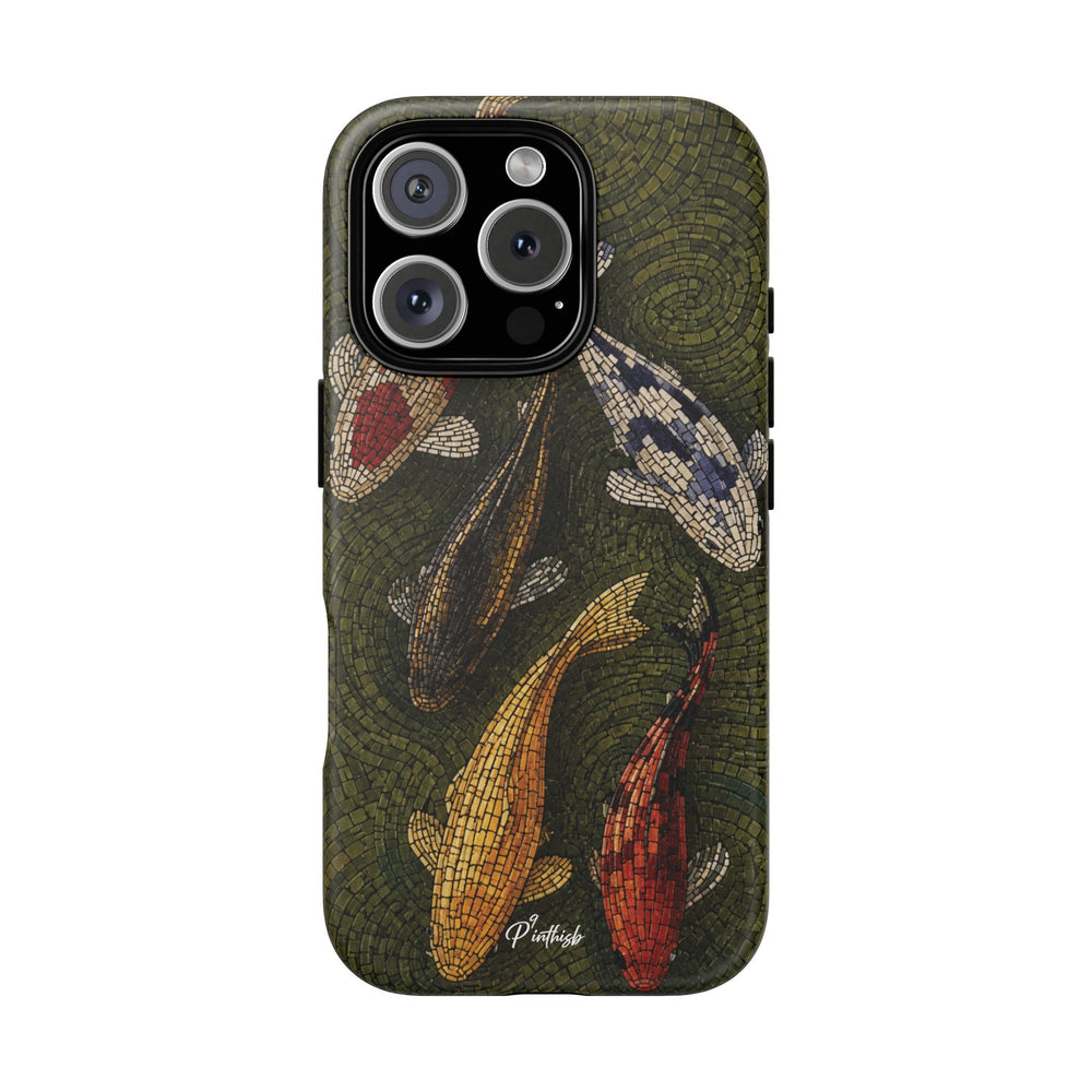 Fish Pond Tough Phone Case