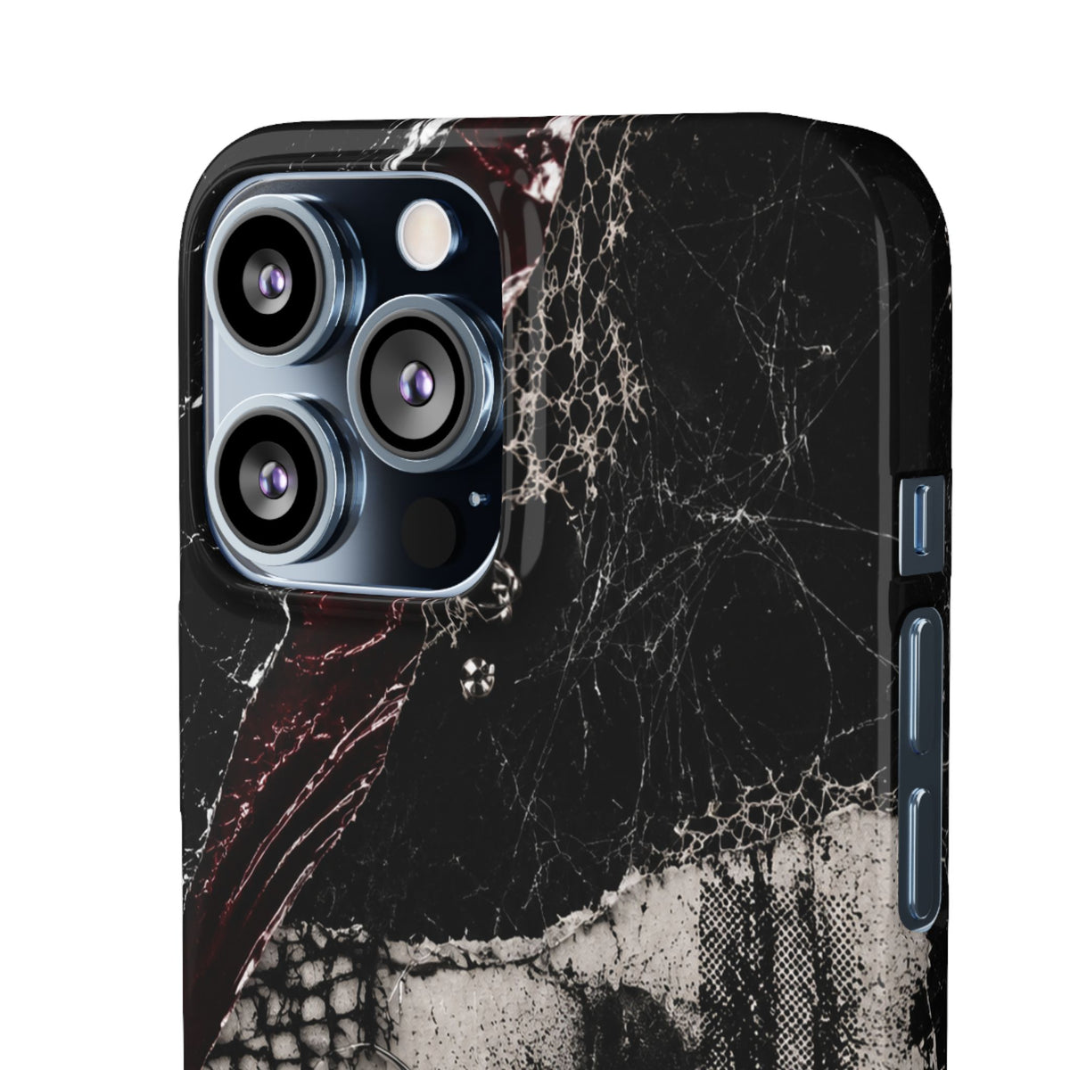 Midnight Static Snap Phone Case