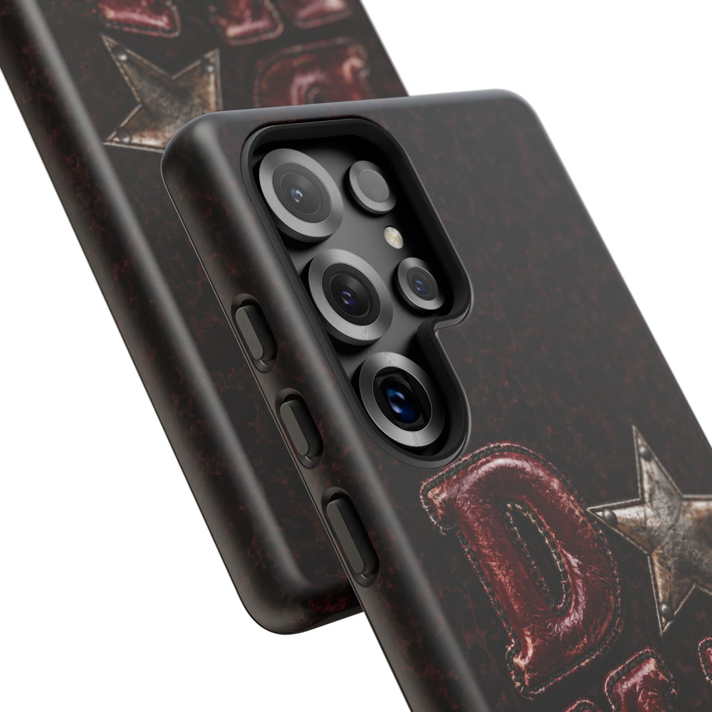 Geometric Blue Diamond Tough Phone Case