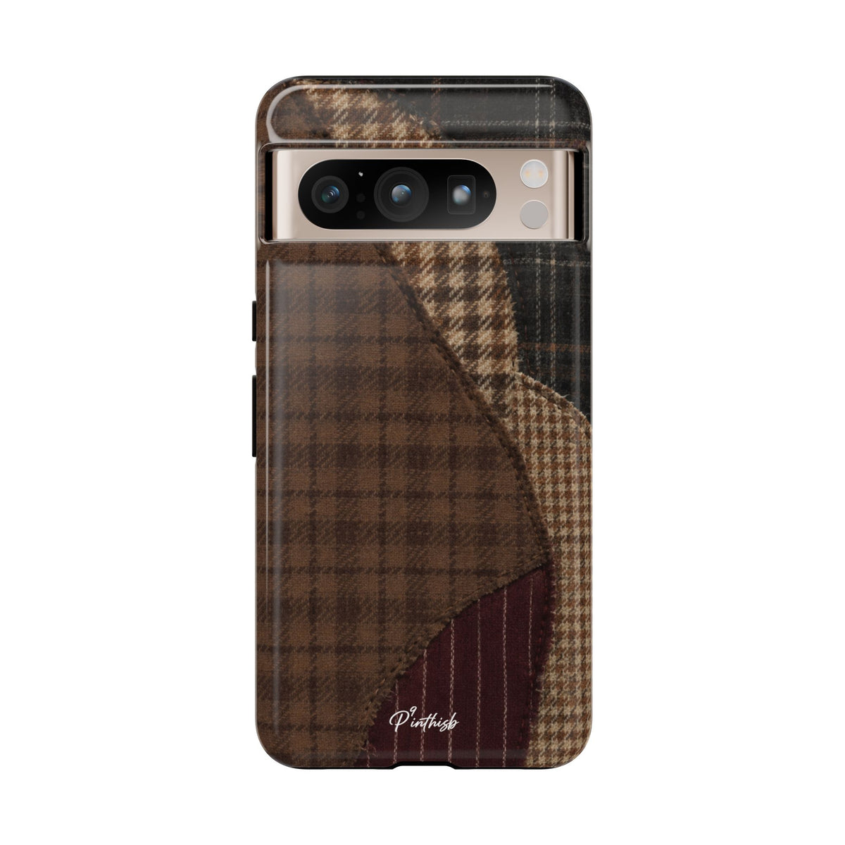 Rustic Brown Retro Tough Case