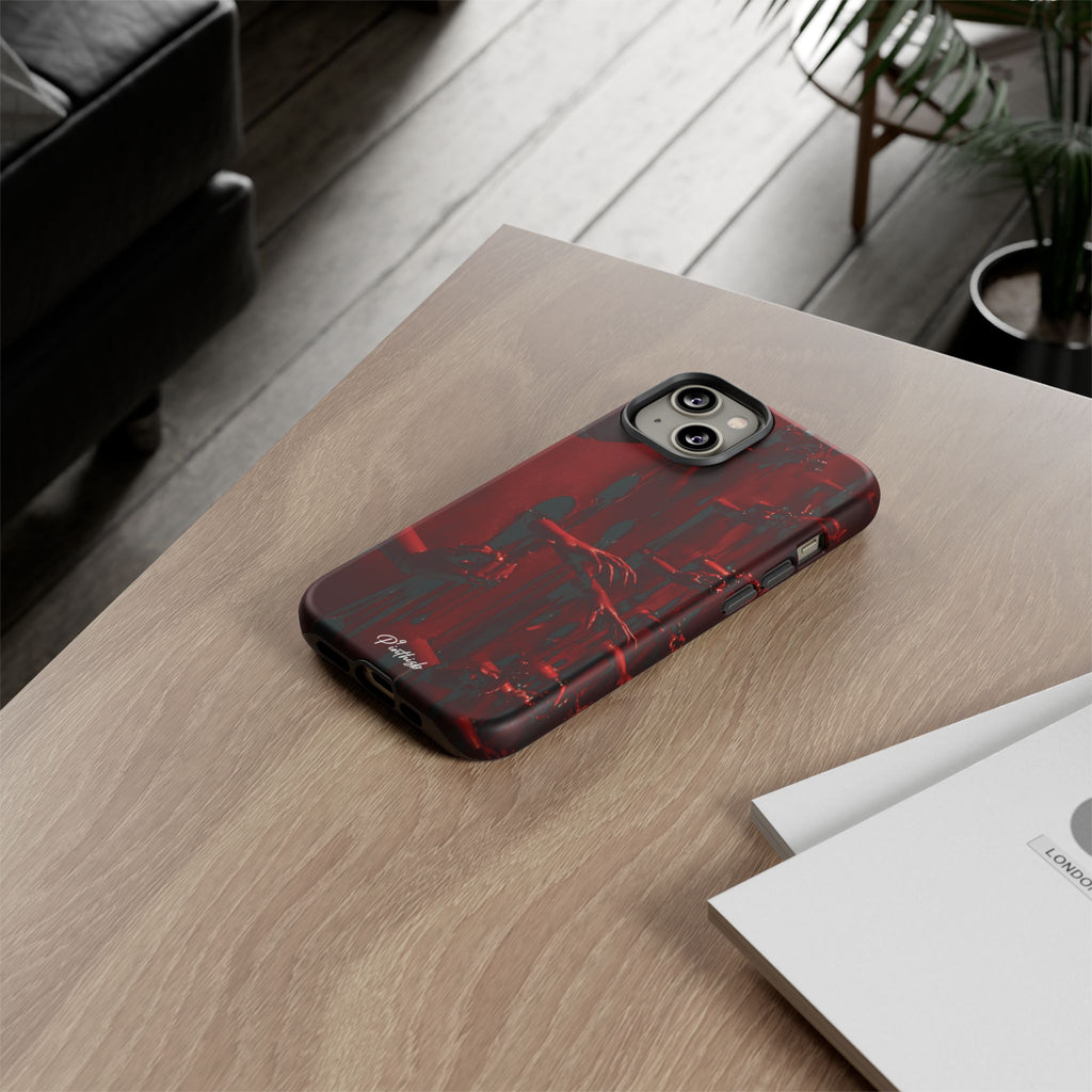 Crimson Reach Tough Phone Case