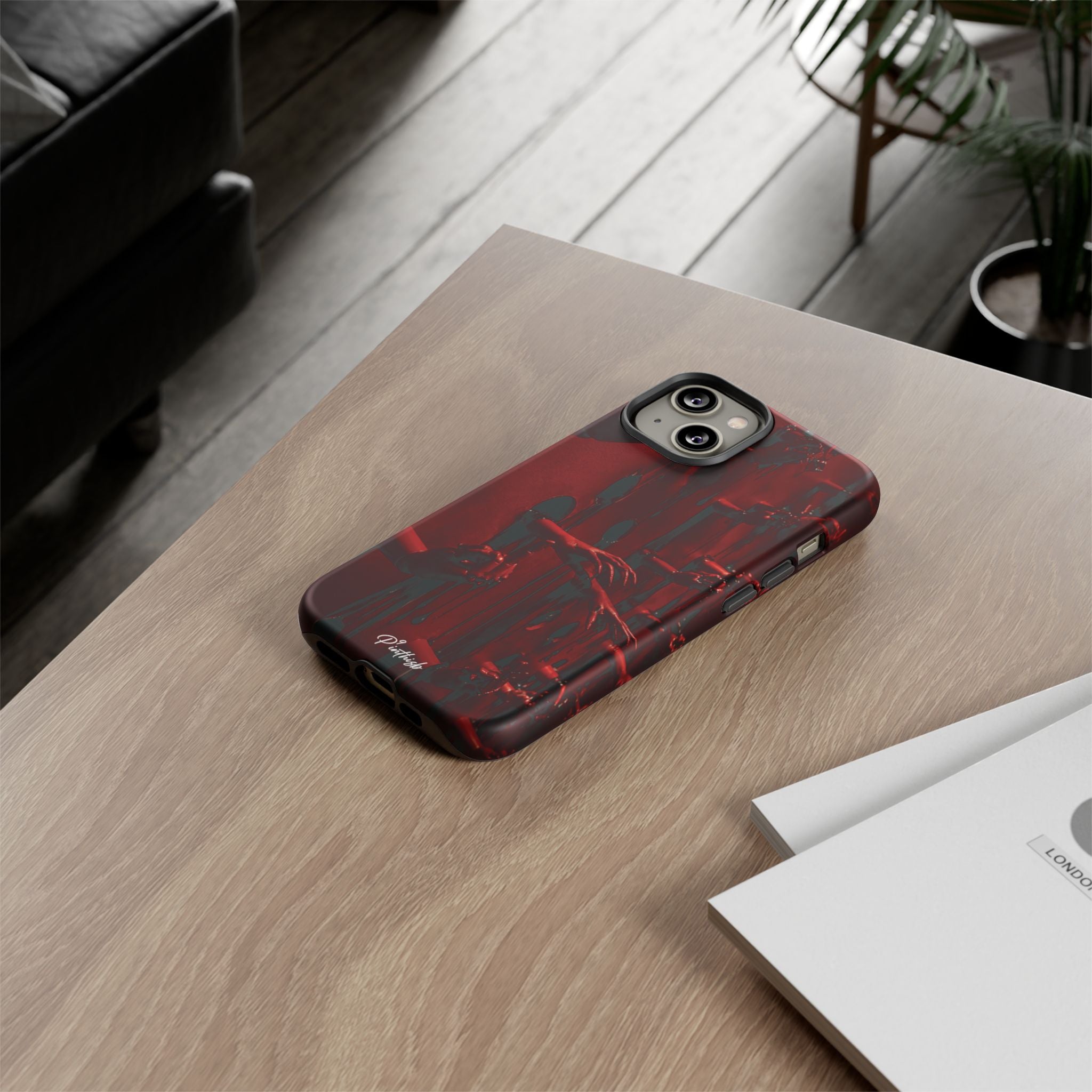 Crimson Reach Tough Phone Case