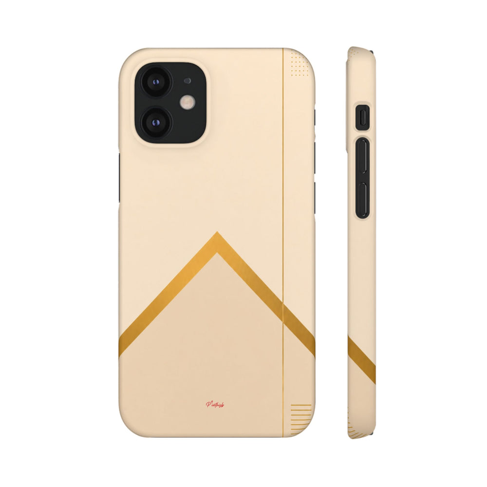 Gold Malboro Inspired Snap Phone Case