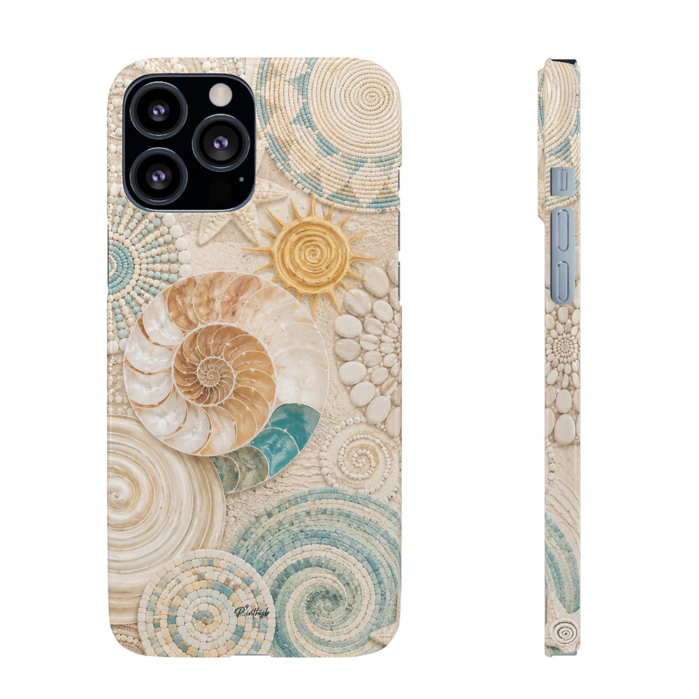 Coastal Seashell Snap Case