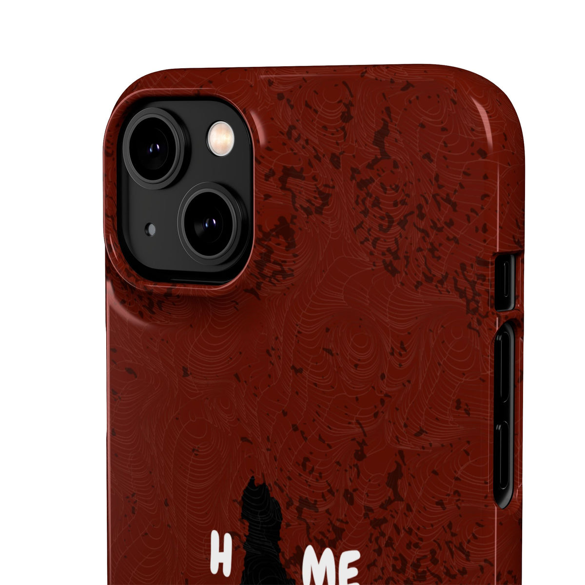 "HOME" Albania Snap Case