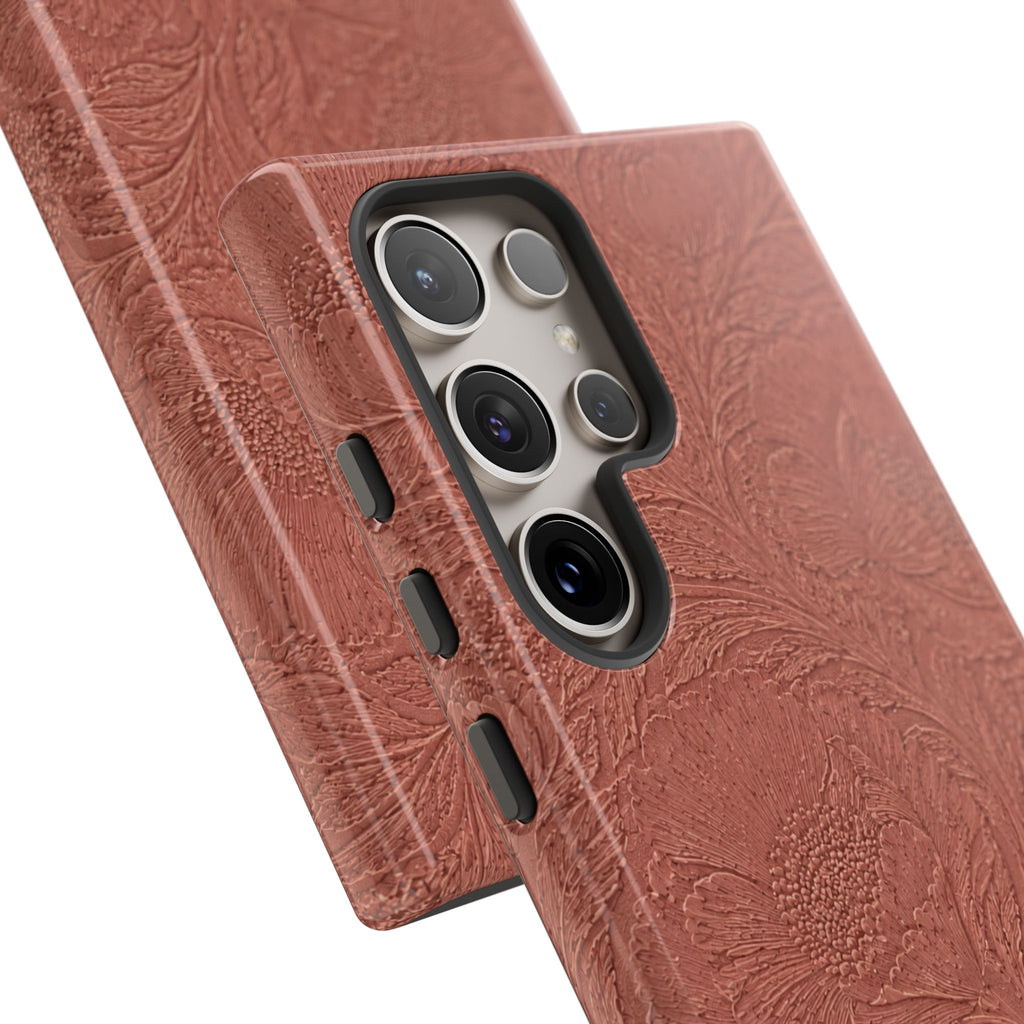 Embossed Floral Tough Case