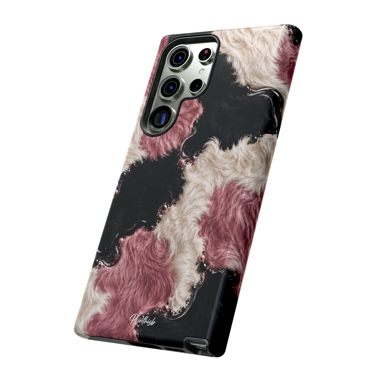 Cow Print Swirl Tough Case