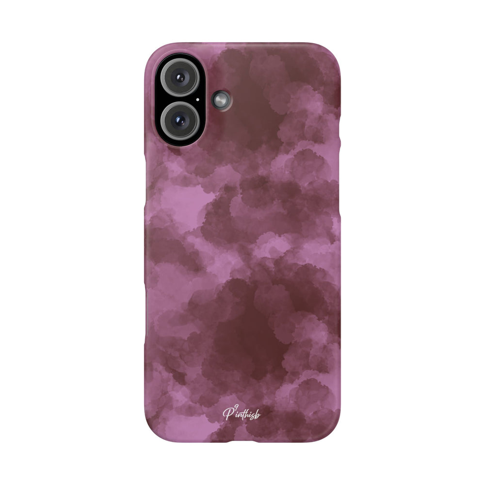Purple Rain Snap Phone Case