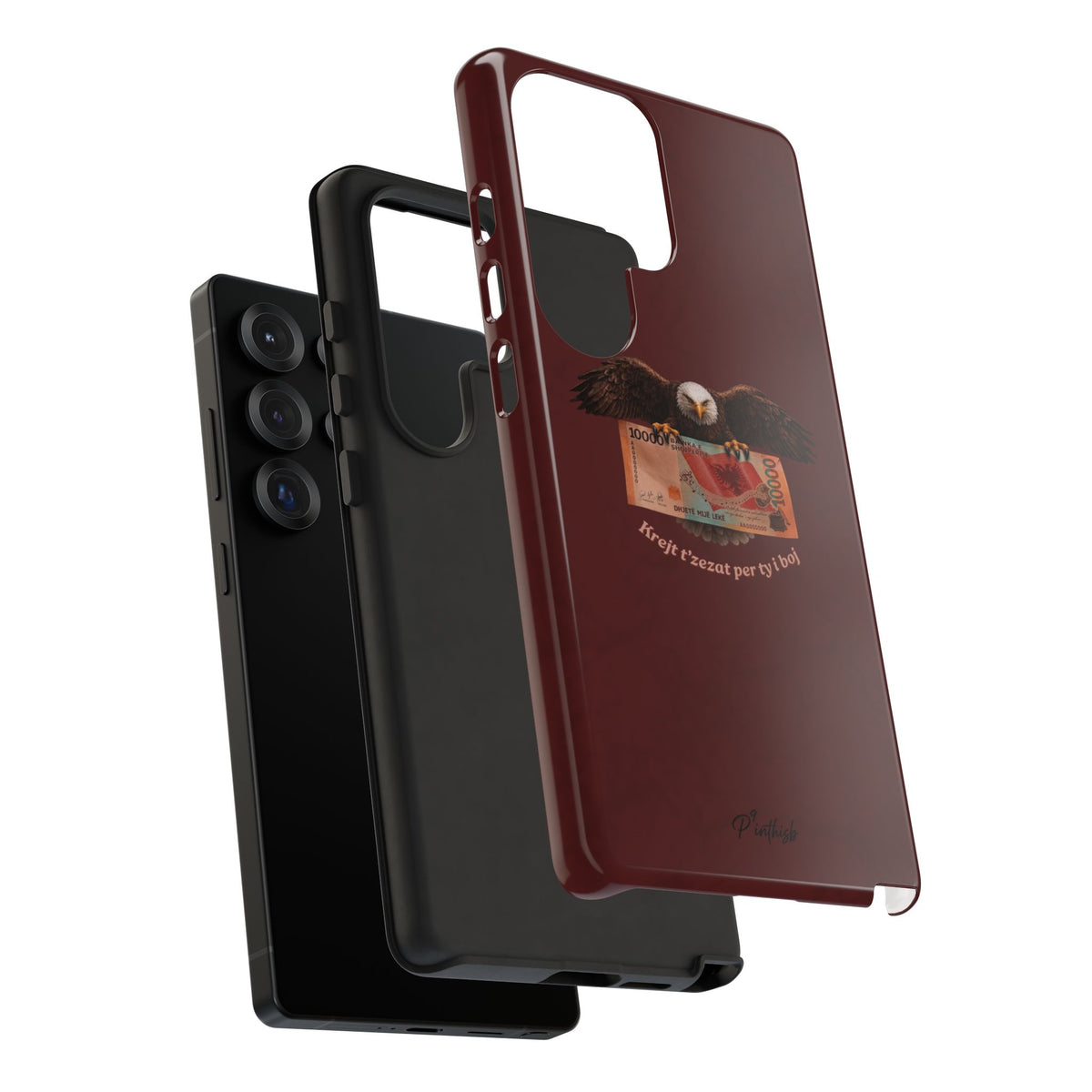 "Krejt t'zezat për ty i boj" Albanian Tough Phone Case