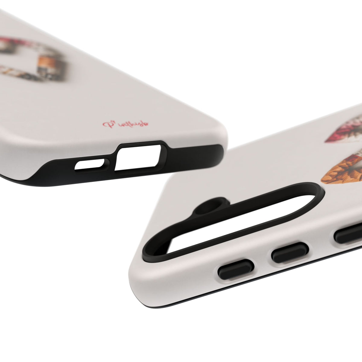 Cigarette Butts Heart Tough Case