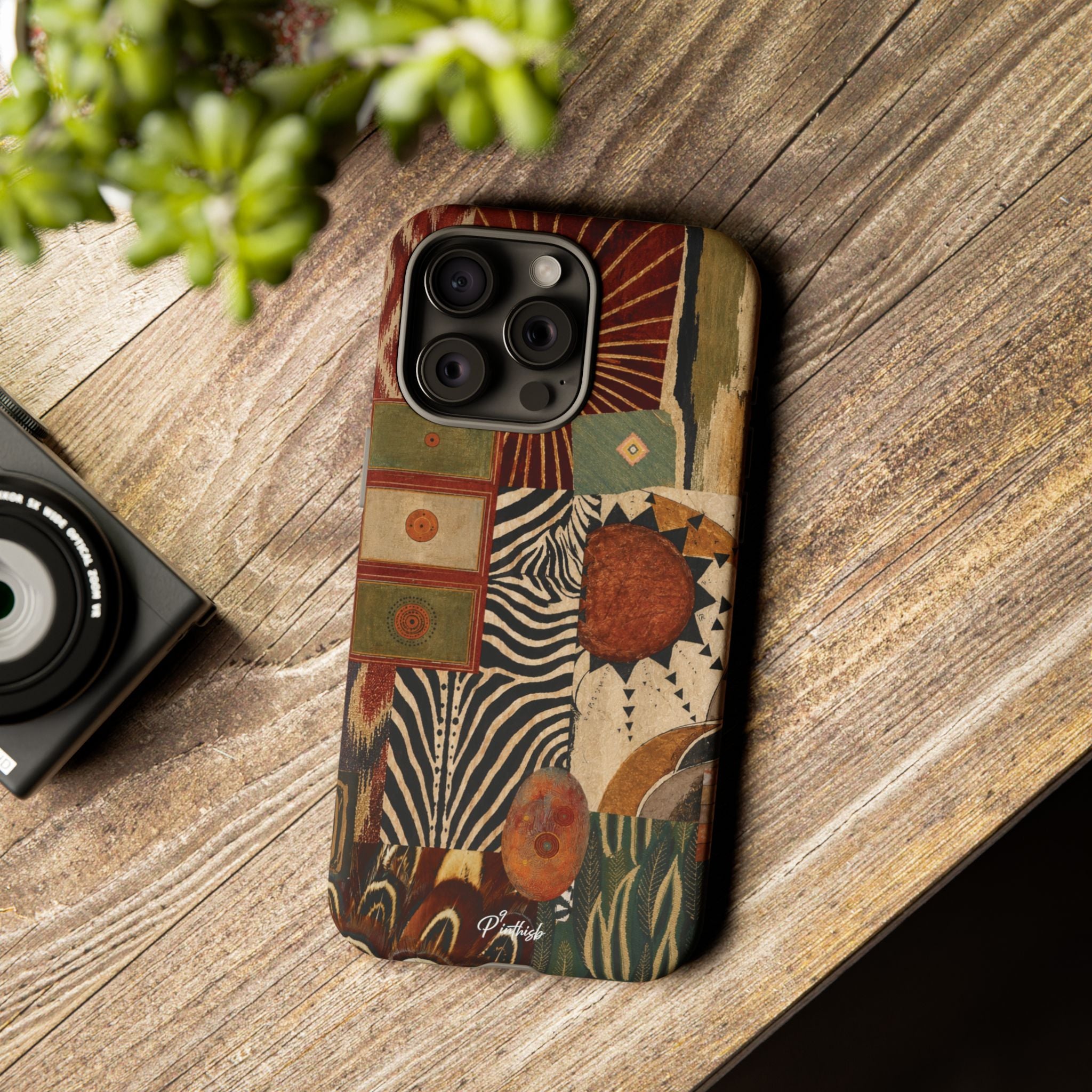 Abstract Boho Collage Tough Case