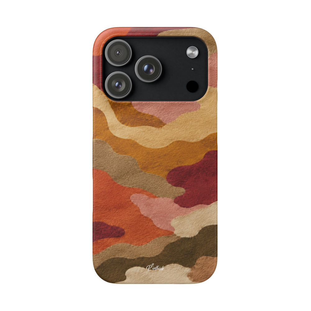 Watercolour Camo Snap Case