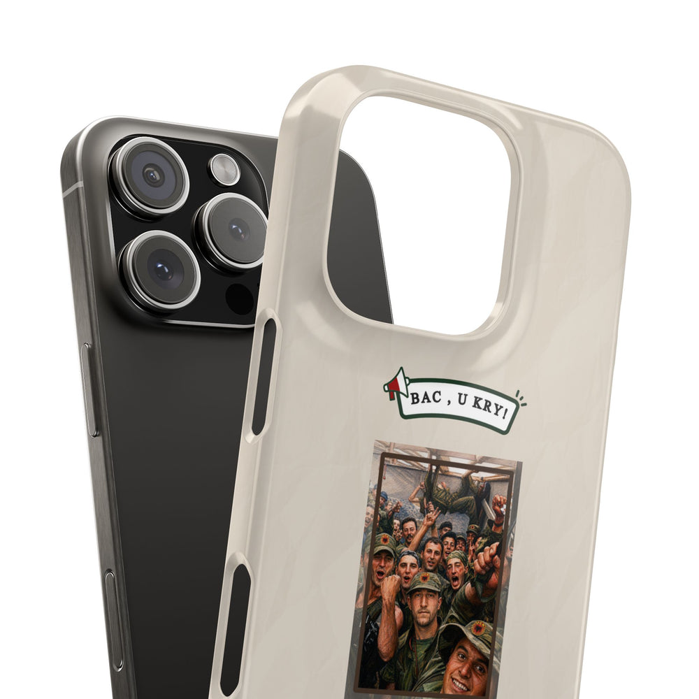 "BAC, U KRY!" Snap Case