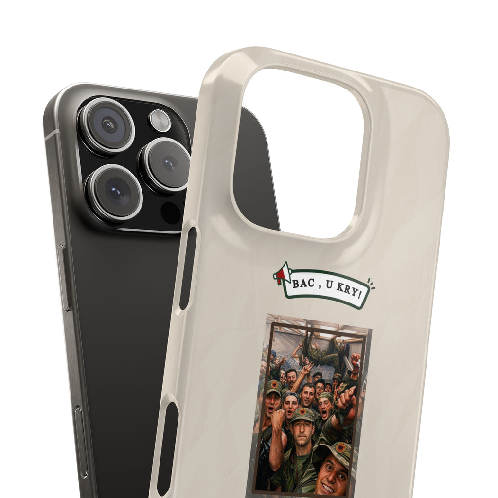 "BAC, U KRY!" Snap Case