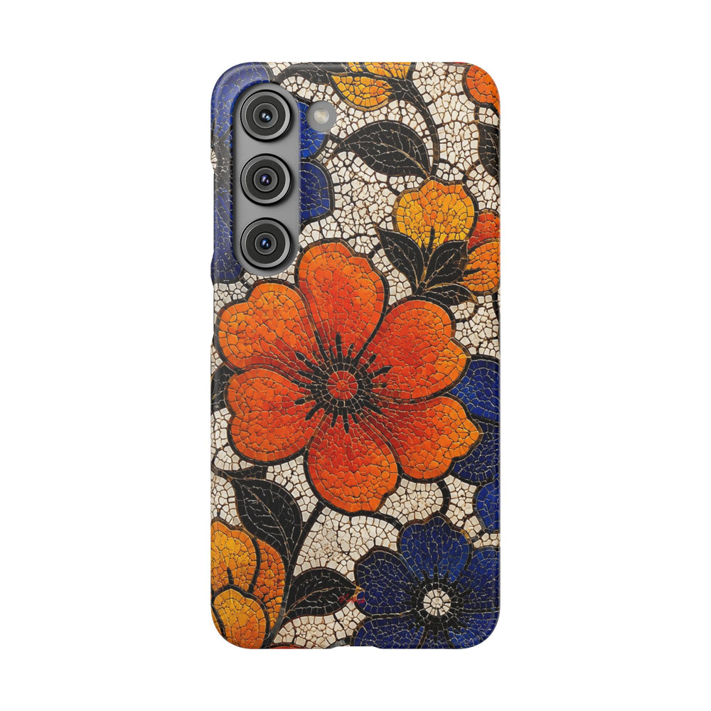 Floral Mosaic Snap Case