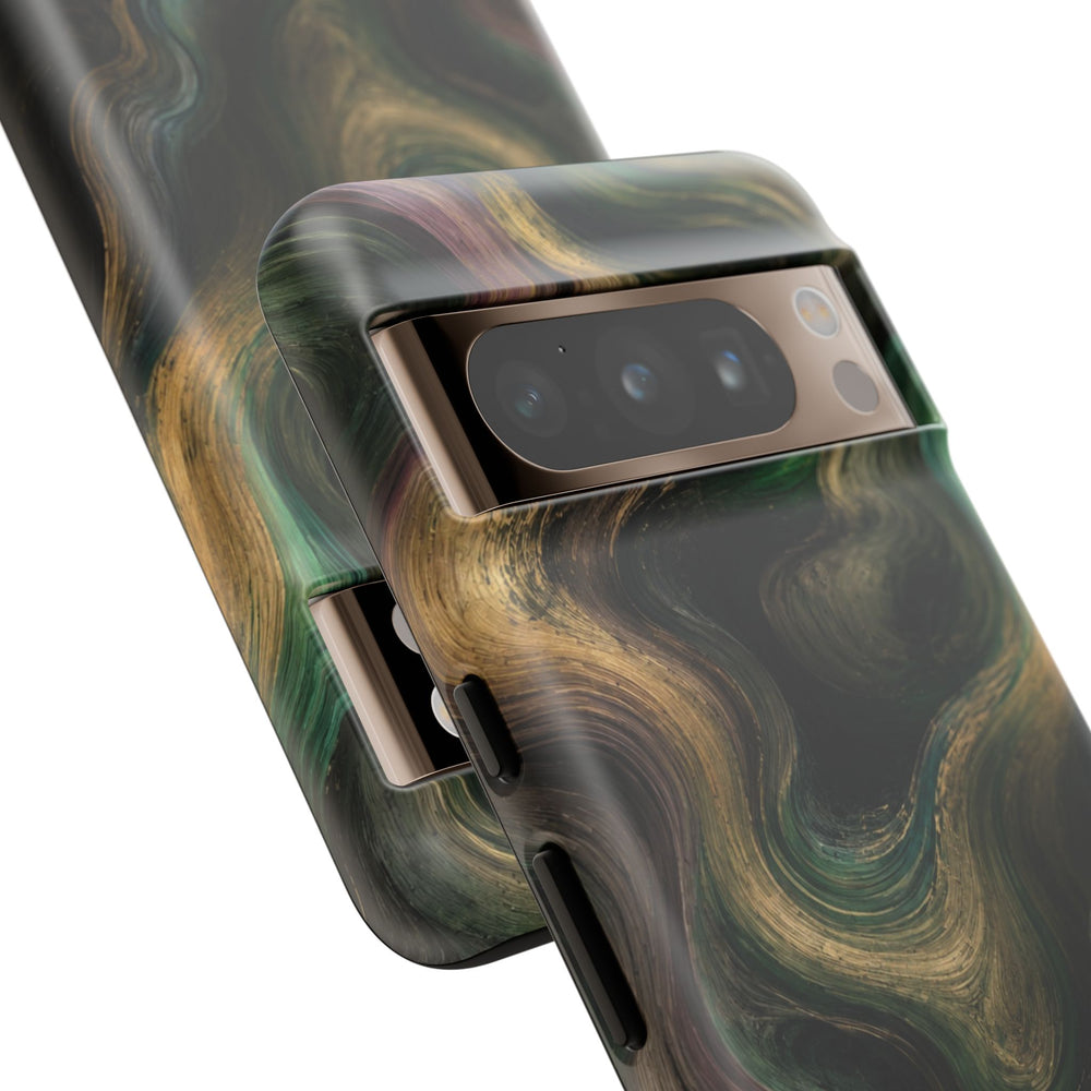 Marbled Forest Tough Phone Case