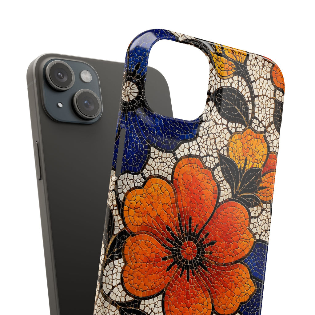 Floral Mosaic Snap Case