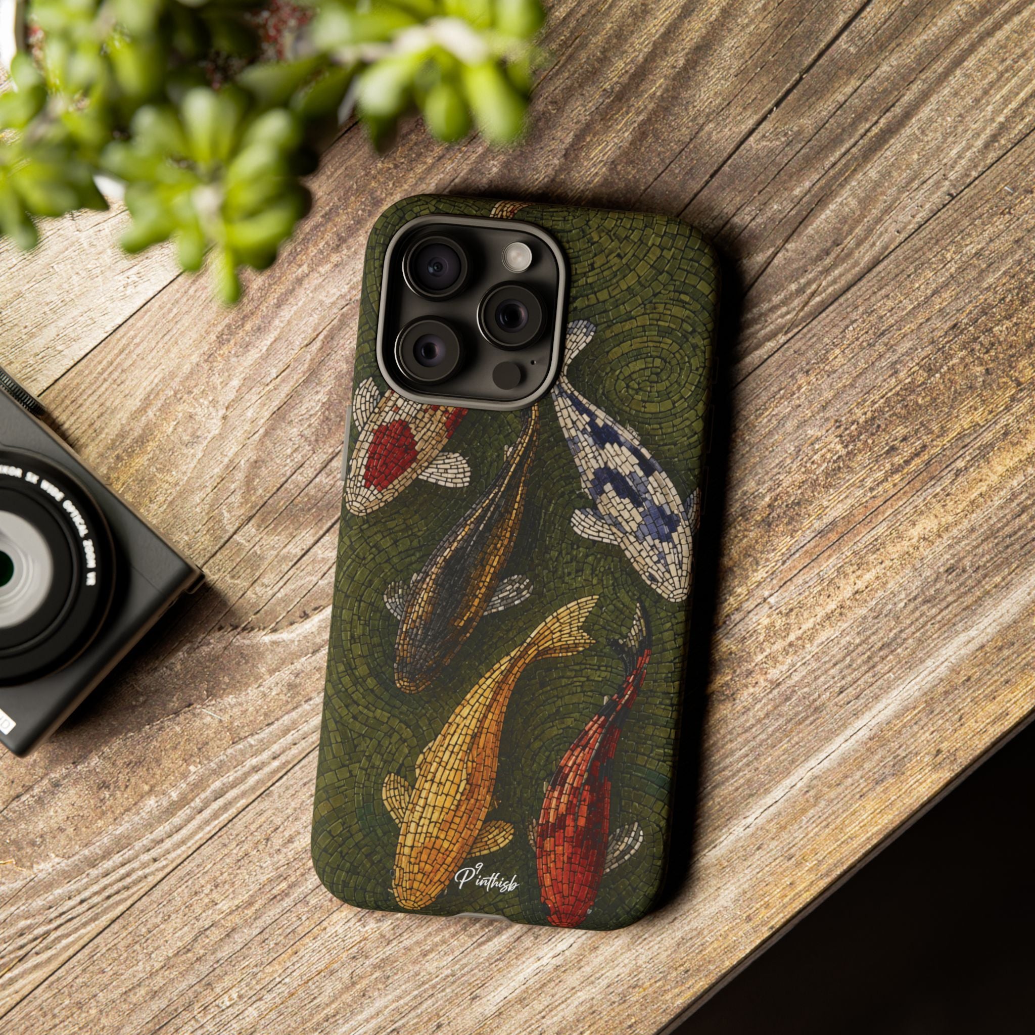 Fish Pond Tough Phone Case
