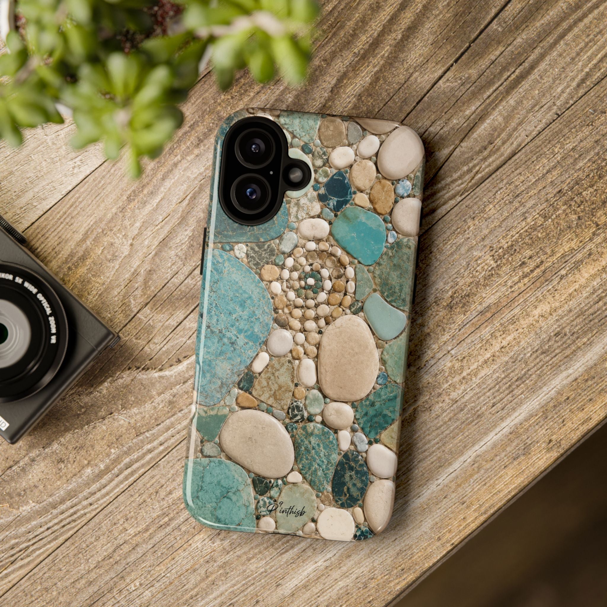Sea Glass Mosaic Tough Case
