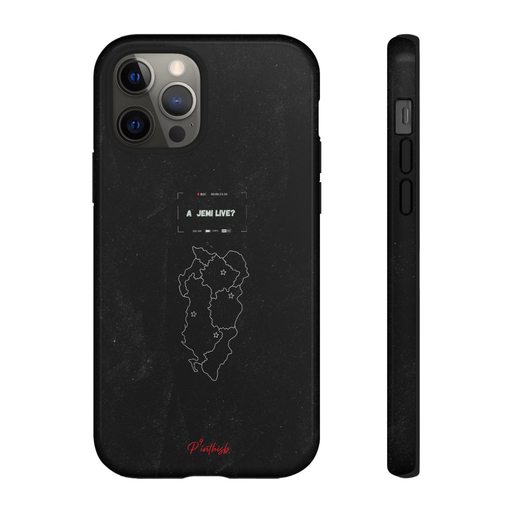 "A jemi live?" Tough Phone Case