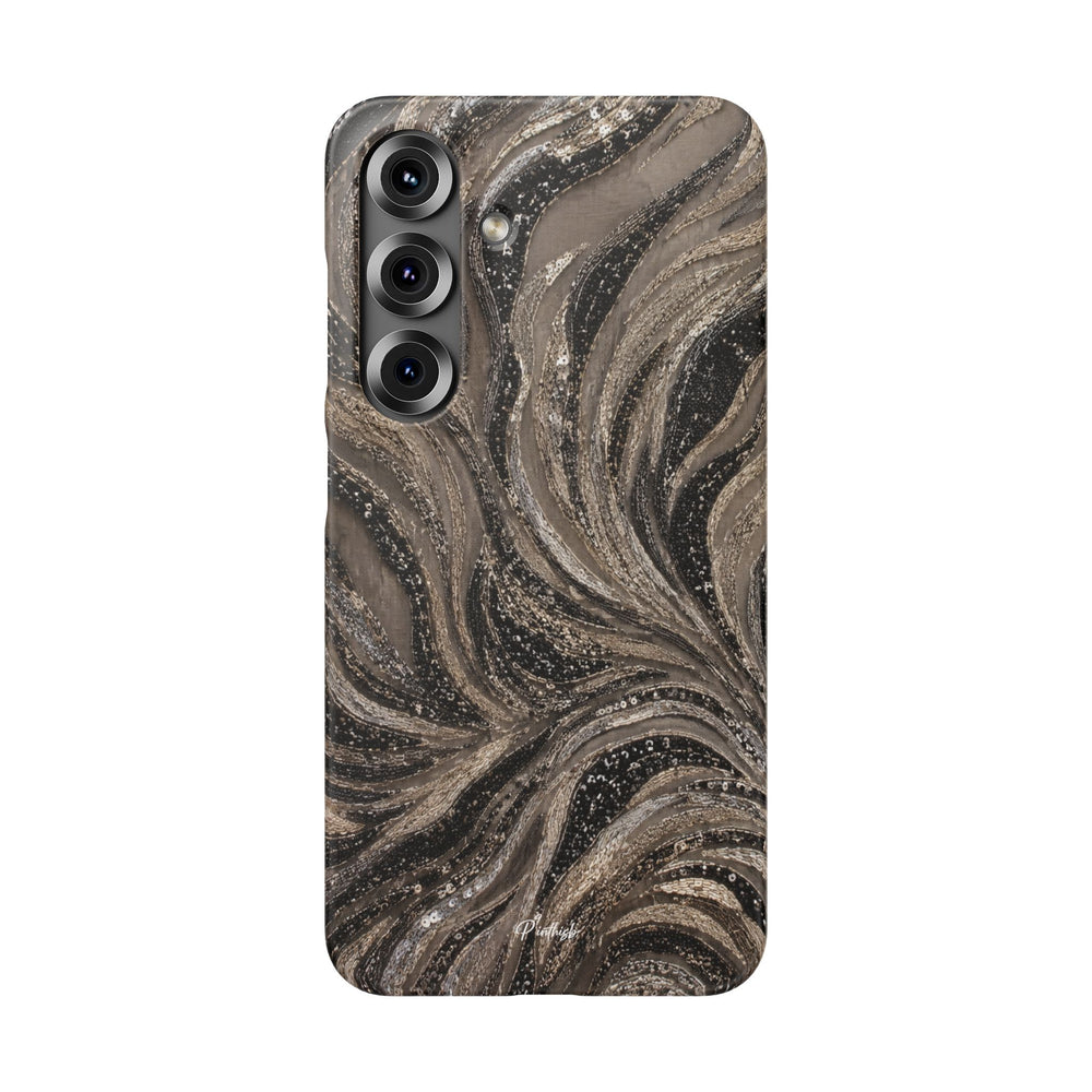 Neutral Swirl Protective Snap Case
