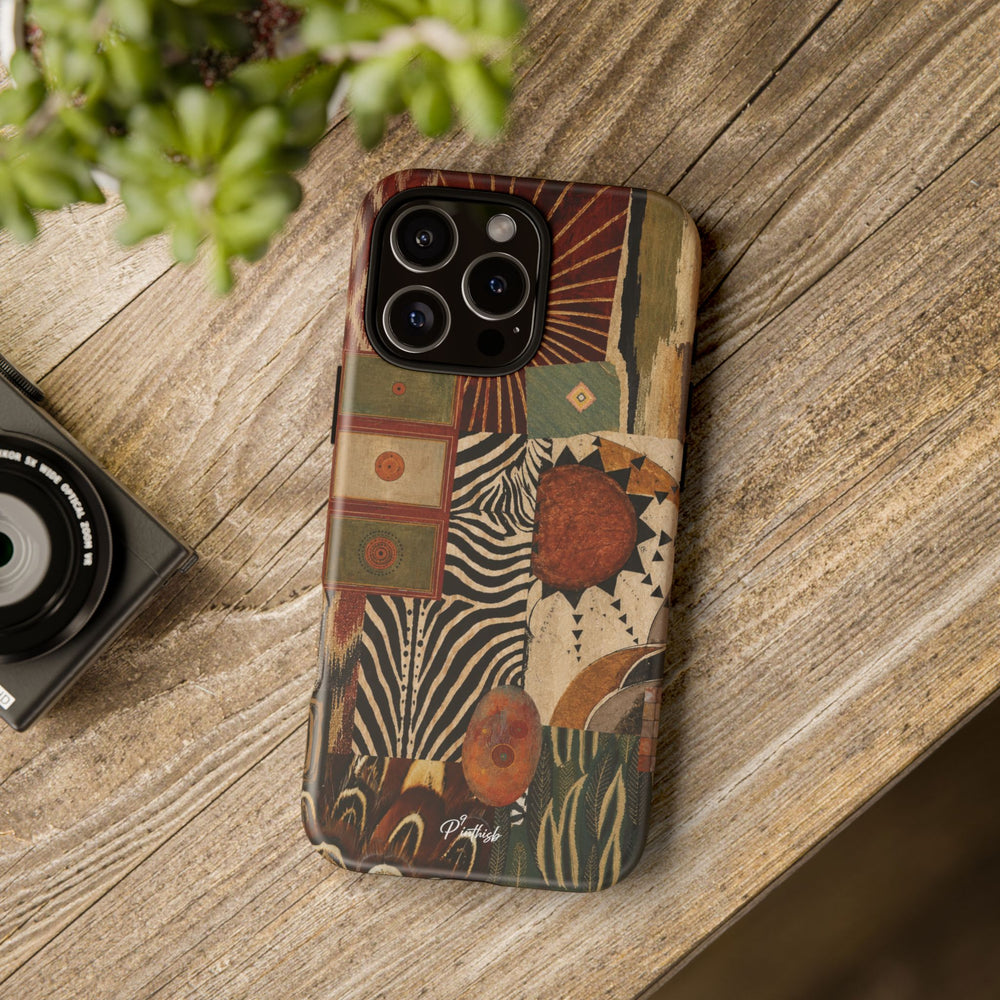 Abstract Boho Collage Tough Case