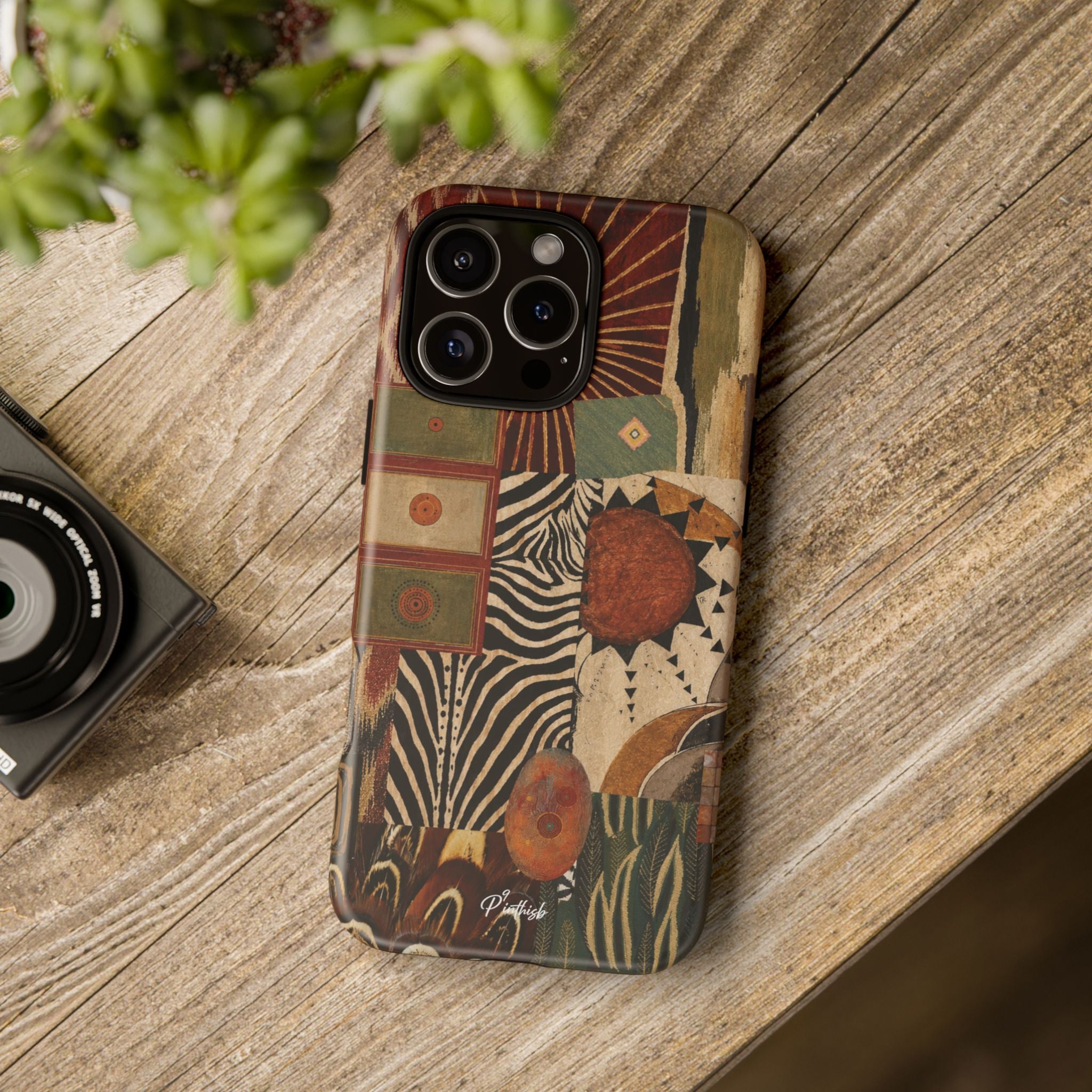 Abstract Boho Collage Tough Case