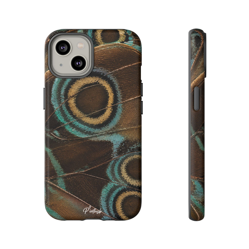 Peacock Feather Pattern Tough Case