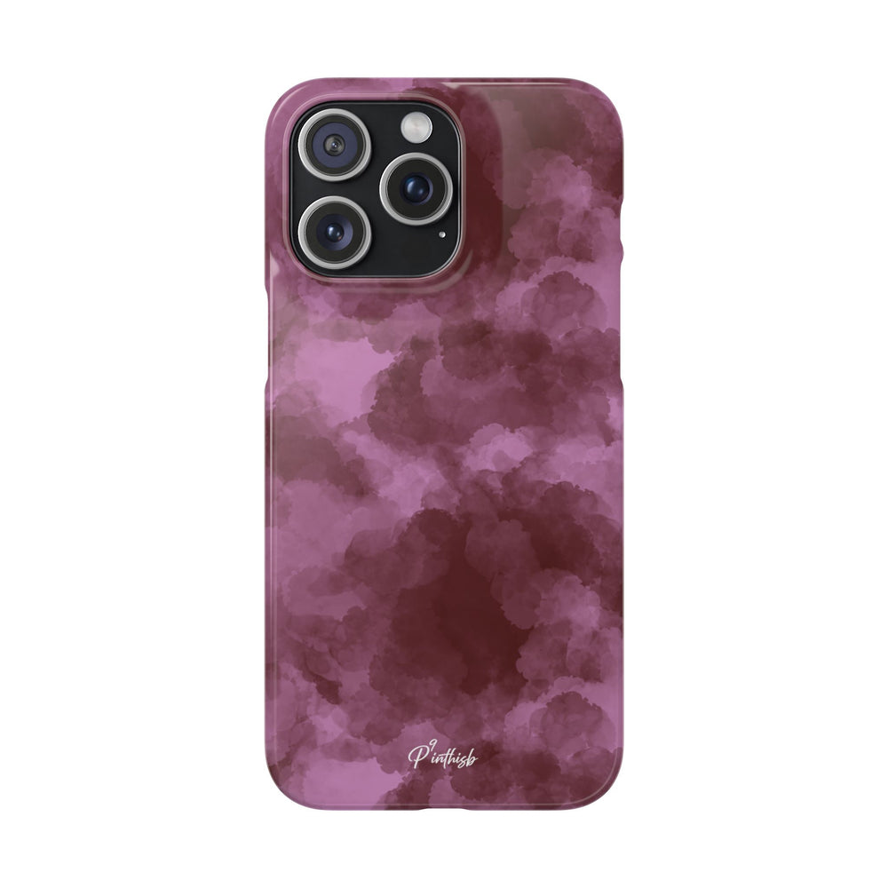 Purple Rain Snap Phone Case