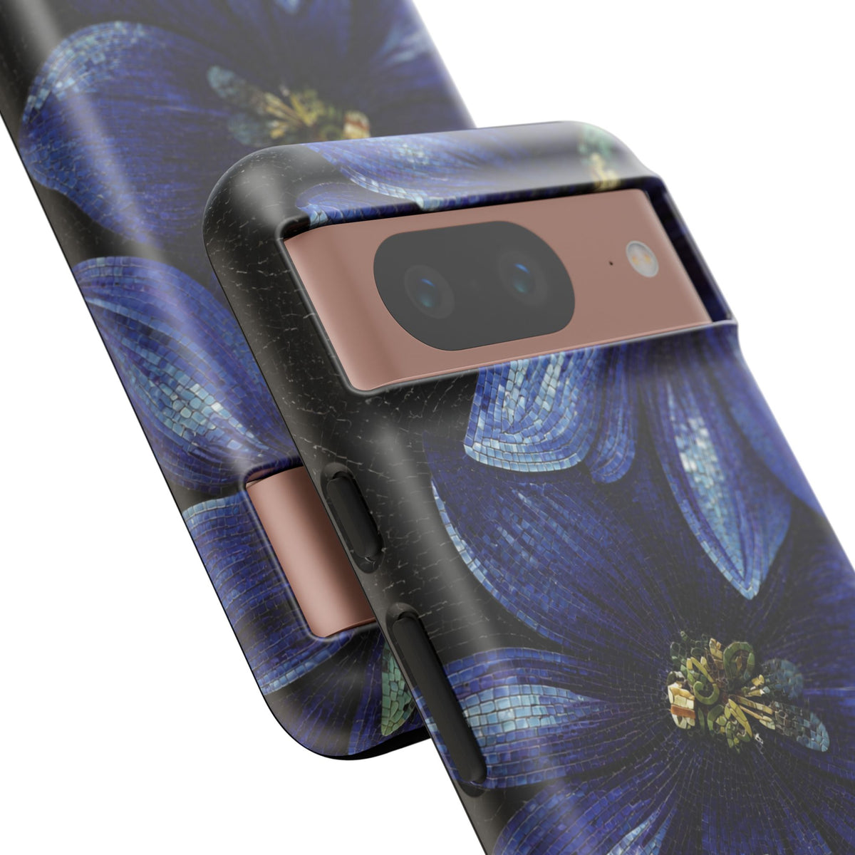 Blue Floral Tough Case