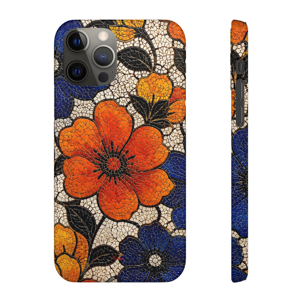 Floral Mosaic Snap Case